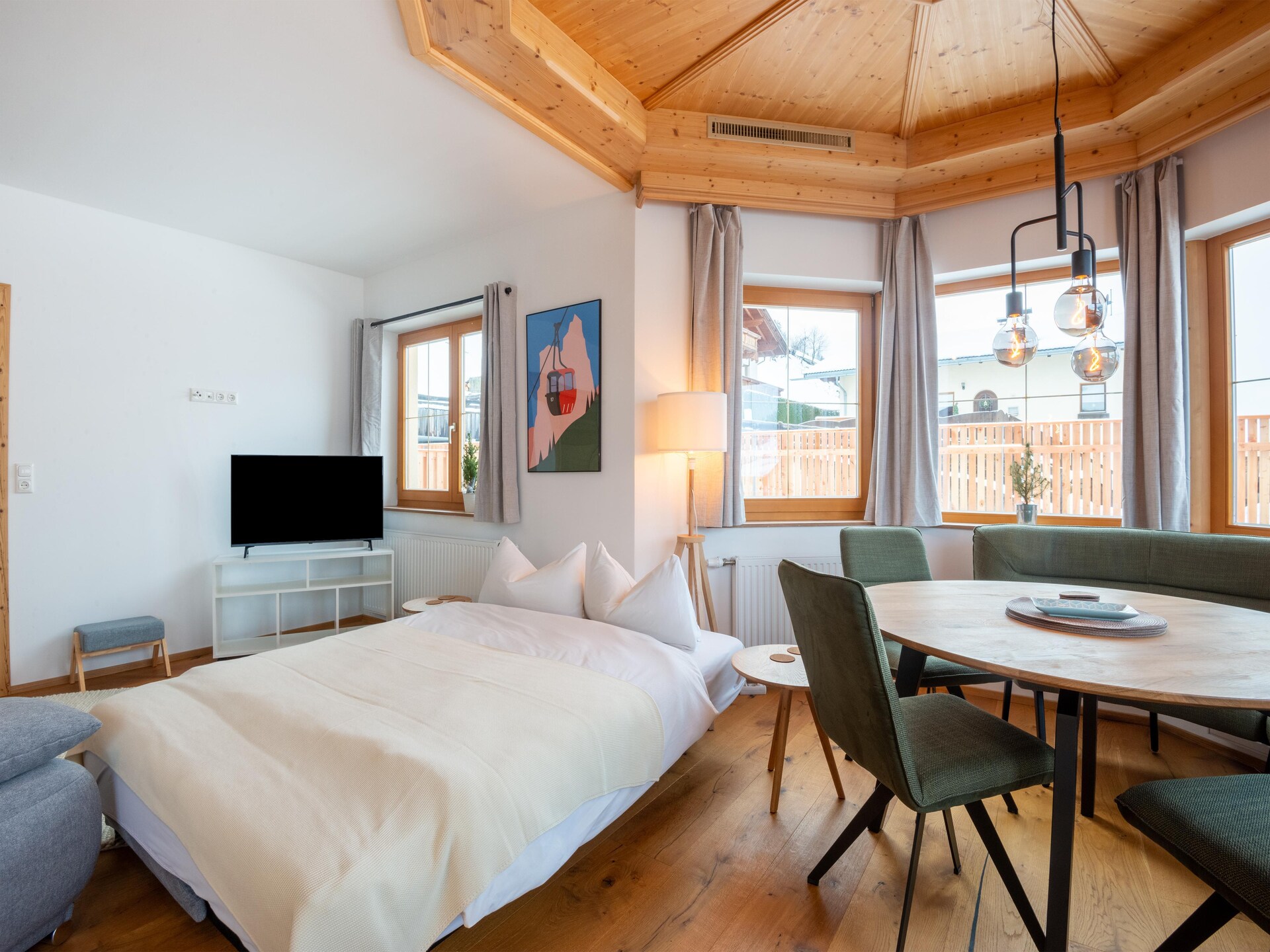 Modern bergappartement voor 6 met tuin en uitzicht in Neustift, Stubaital - foto 21