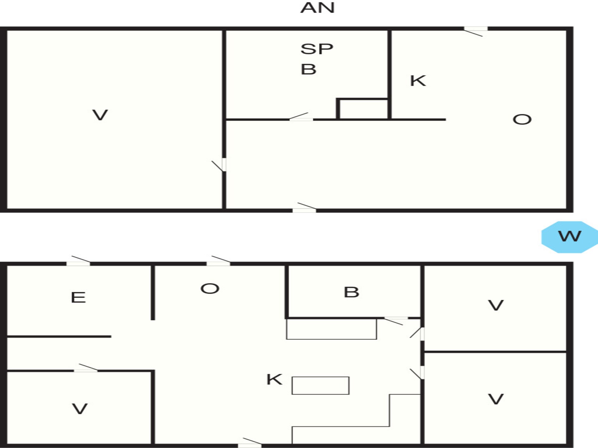 8-persoons modern vakantiehuis in Vig op 900 meter van zee - foto 35
