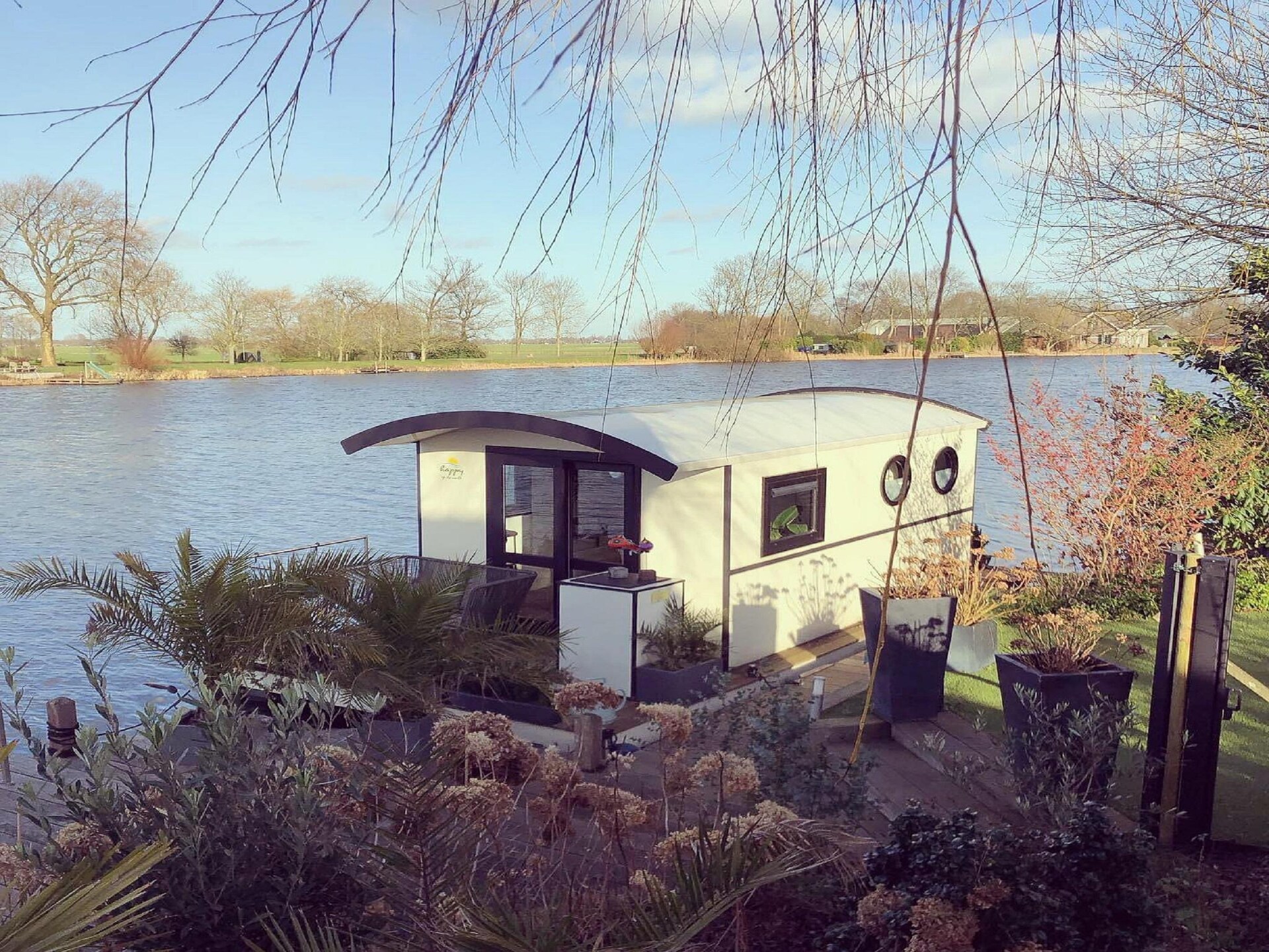 Authentieke woonboot in haven Lathumse Plas voor 2 personen - foto 5
