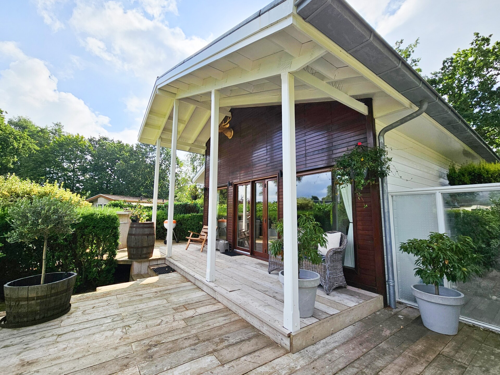 Chalet Kieftveen: Luxe vakantiehuis op de Veluwe met omheinde tuin - foto 2
