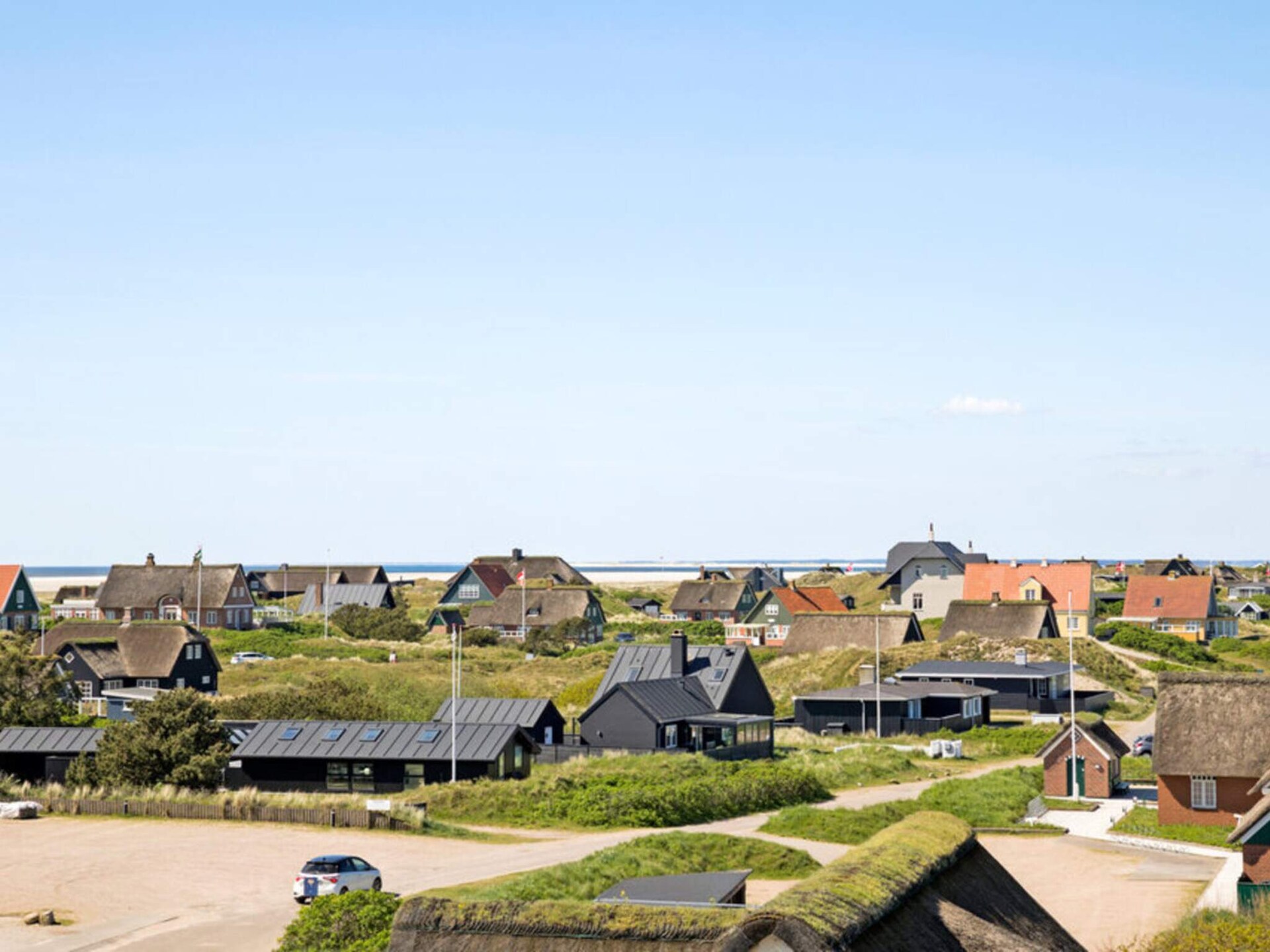 Licht appartement op 100m van strand & golfbaan in historisch Fanø Bad - foto 9