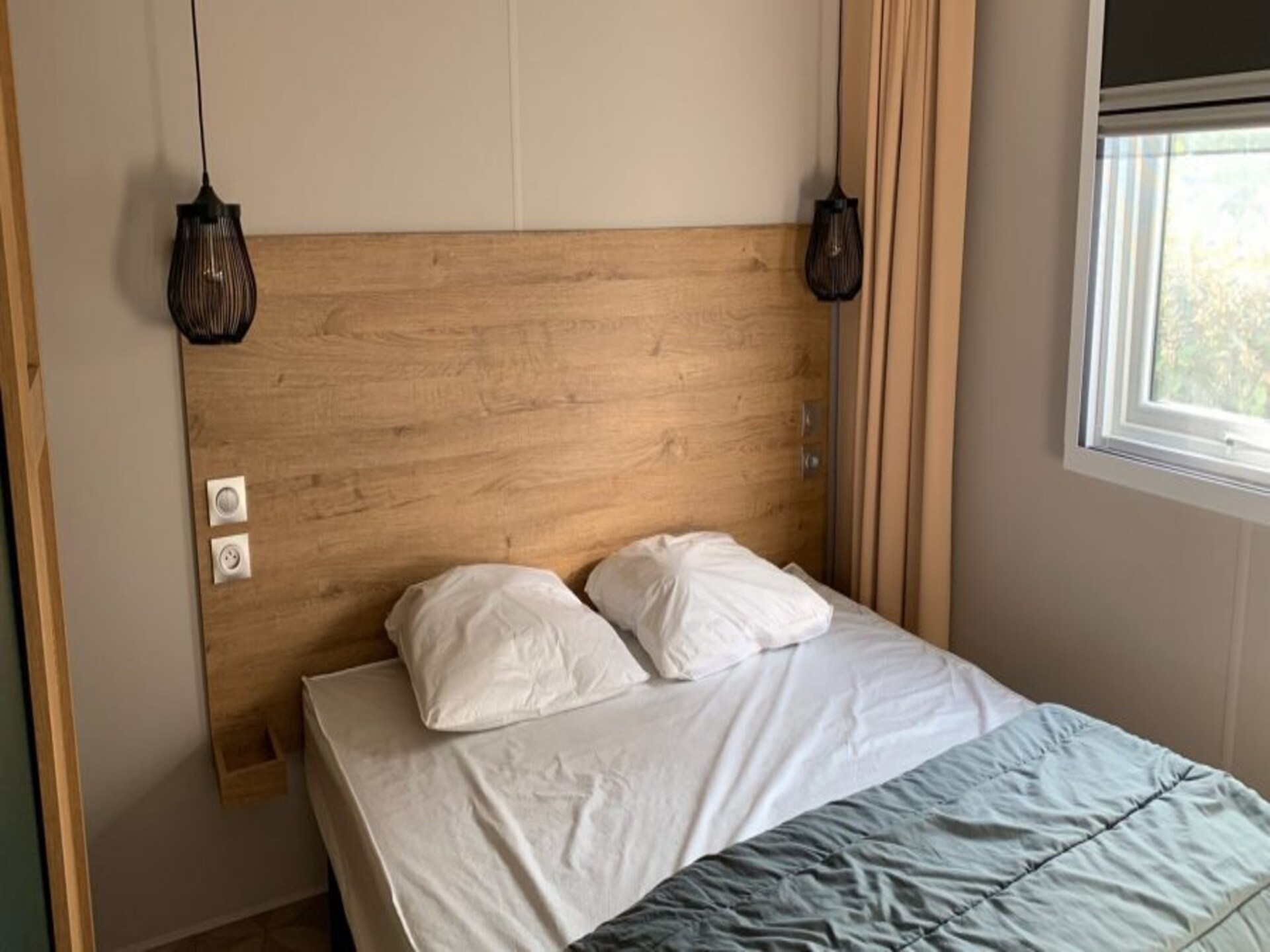 Stacaravan met airco bij zee in Sérignan, direct aan golfbaan - foto 11