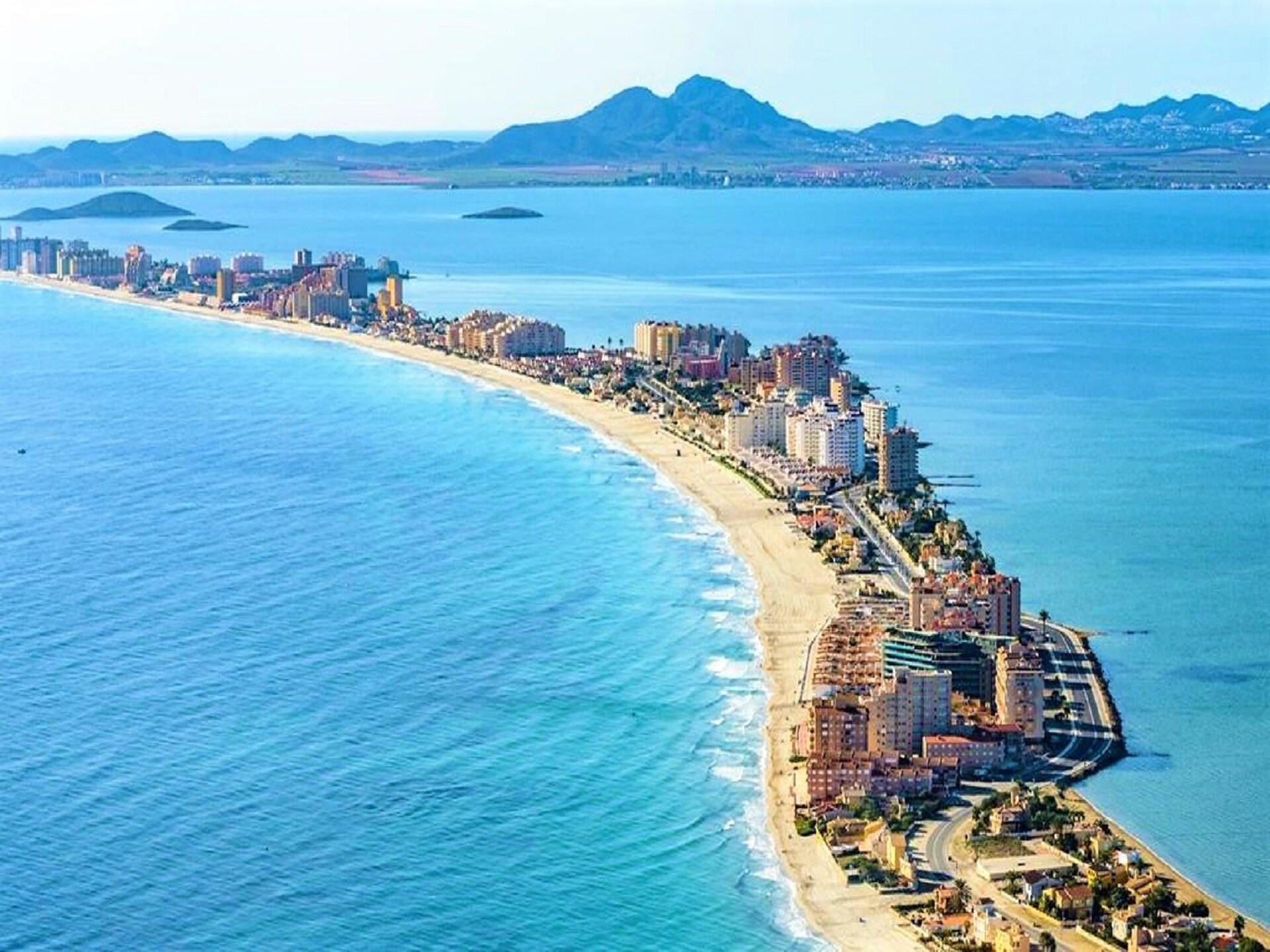 Zonovergoten appartement aan zee met zwembad in La Manga - foto 34