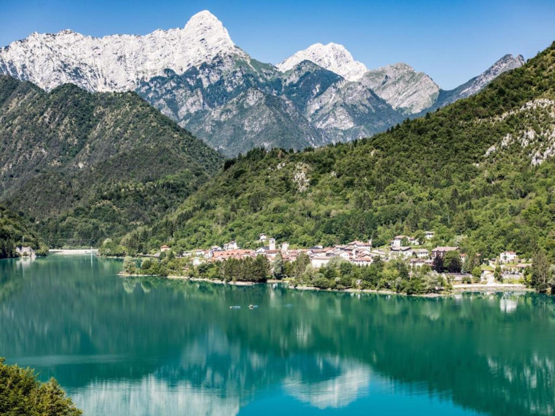 Ruim bergvakantiehuis in Chies d'Alpago met tuin, BBQ en wifi voor 5 personen - foto 36
