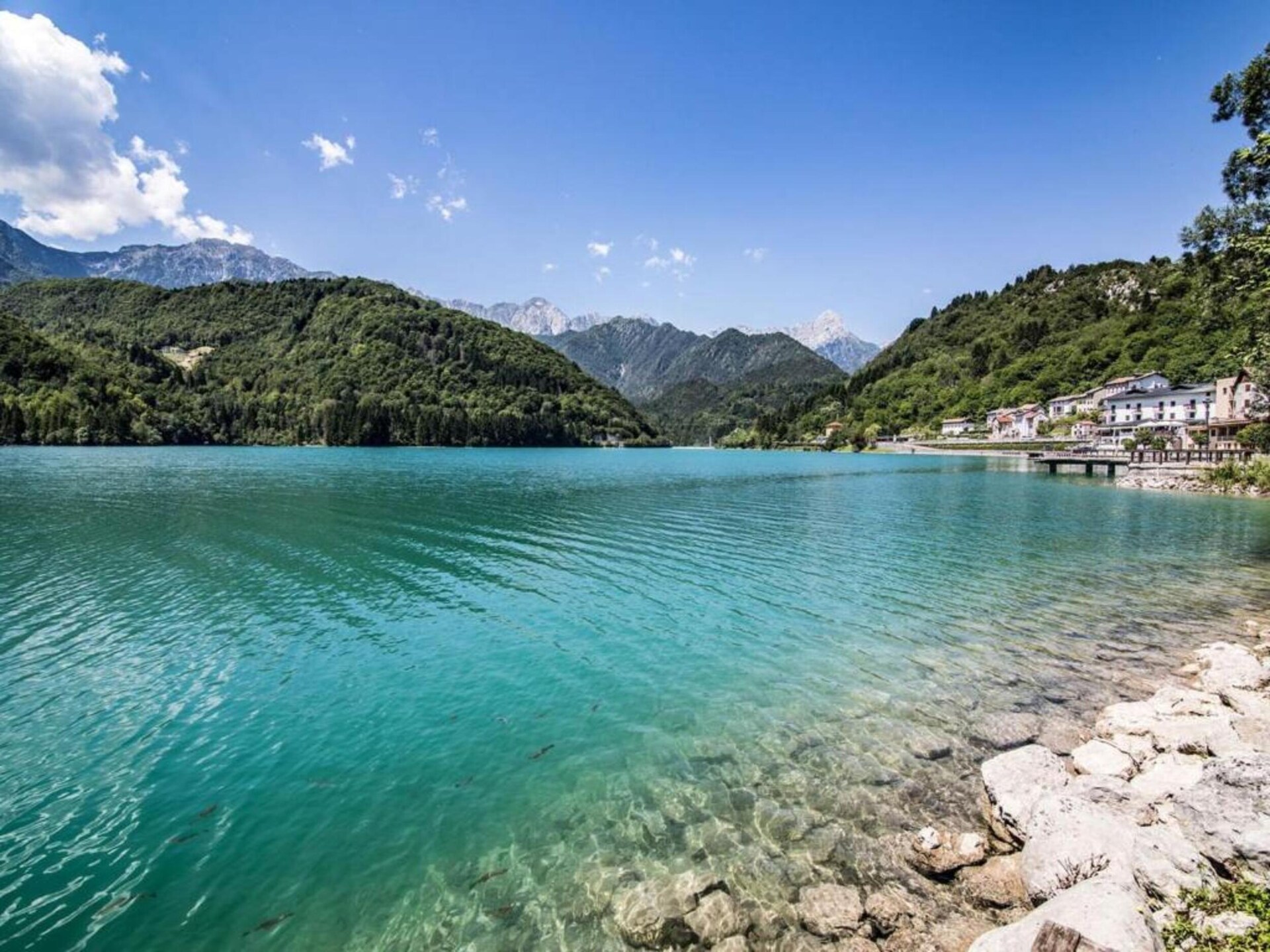 Ruim bergvakantiehuis in Chies d'Alpago met tuin, BBQ en wifi voor 5 personen - foto 37