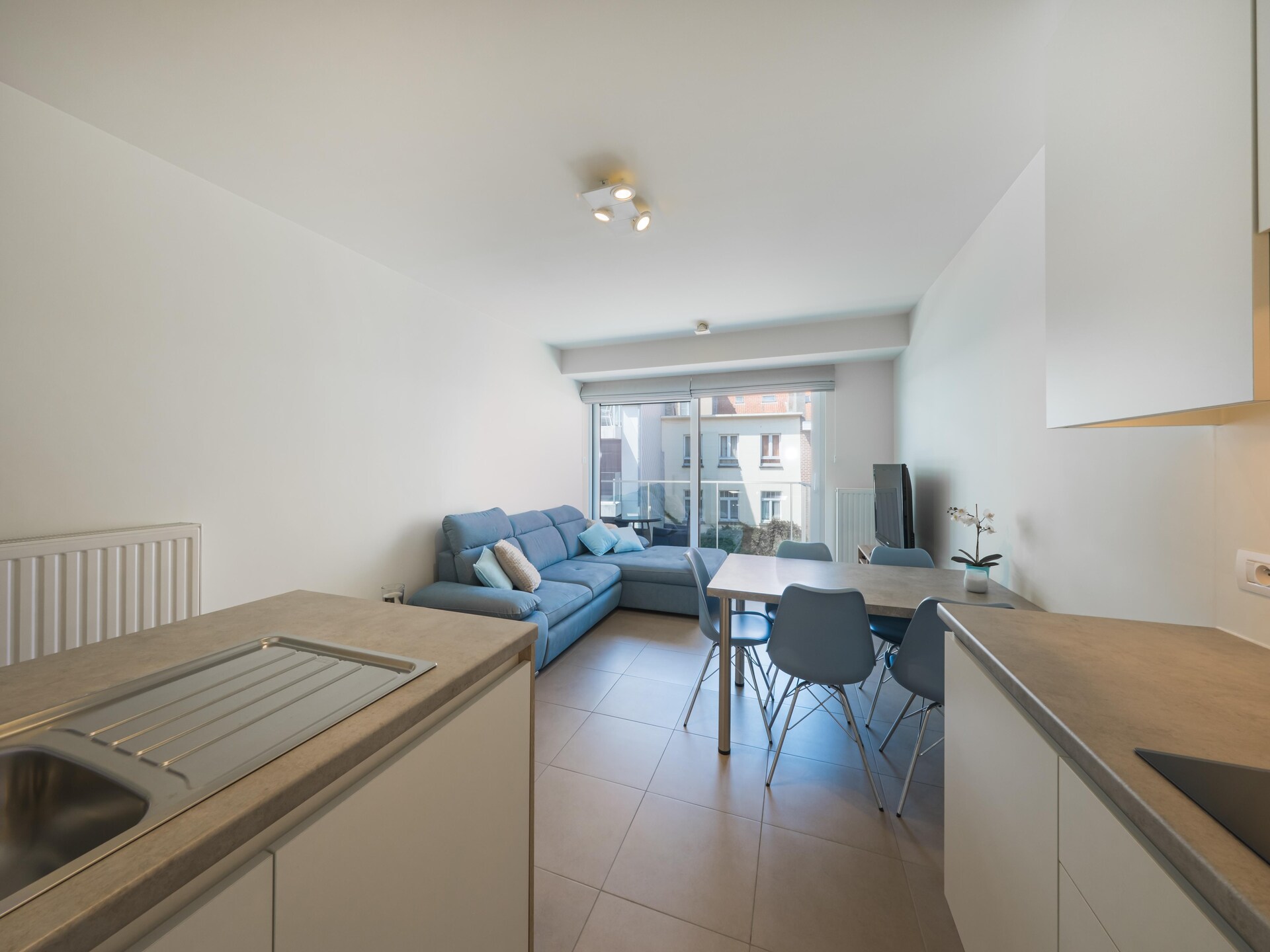Zonnig appartement voor 5 op 150m van het strand in Middelkerke - foto 7