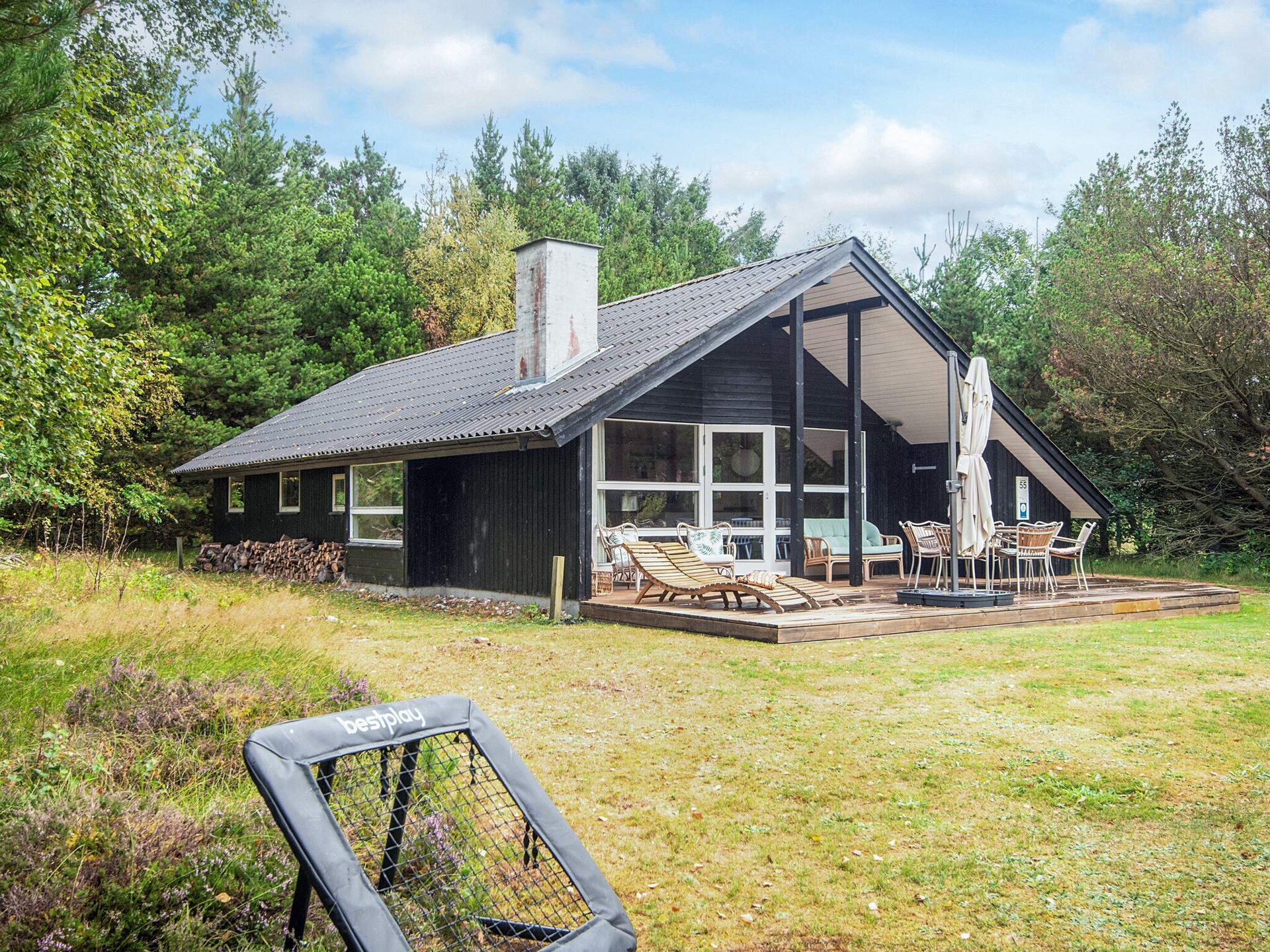 Licht vakantiehuis voor 6 personen in rustige Nørre Nebel - foto 5