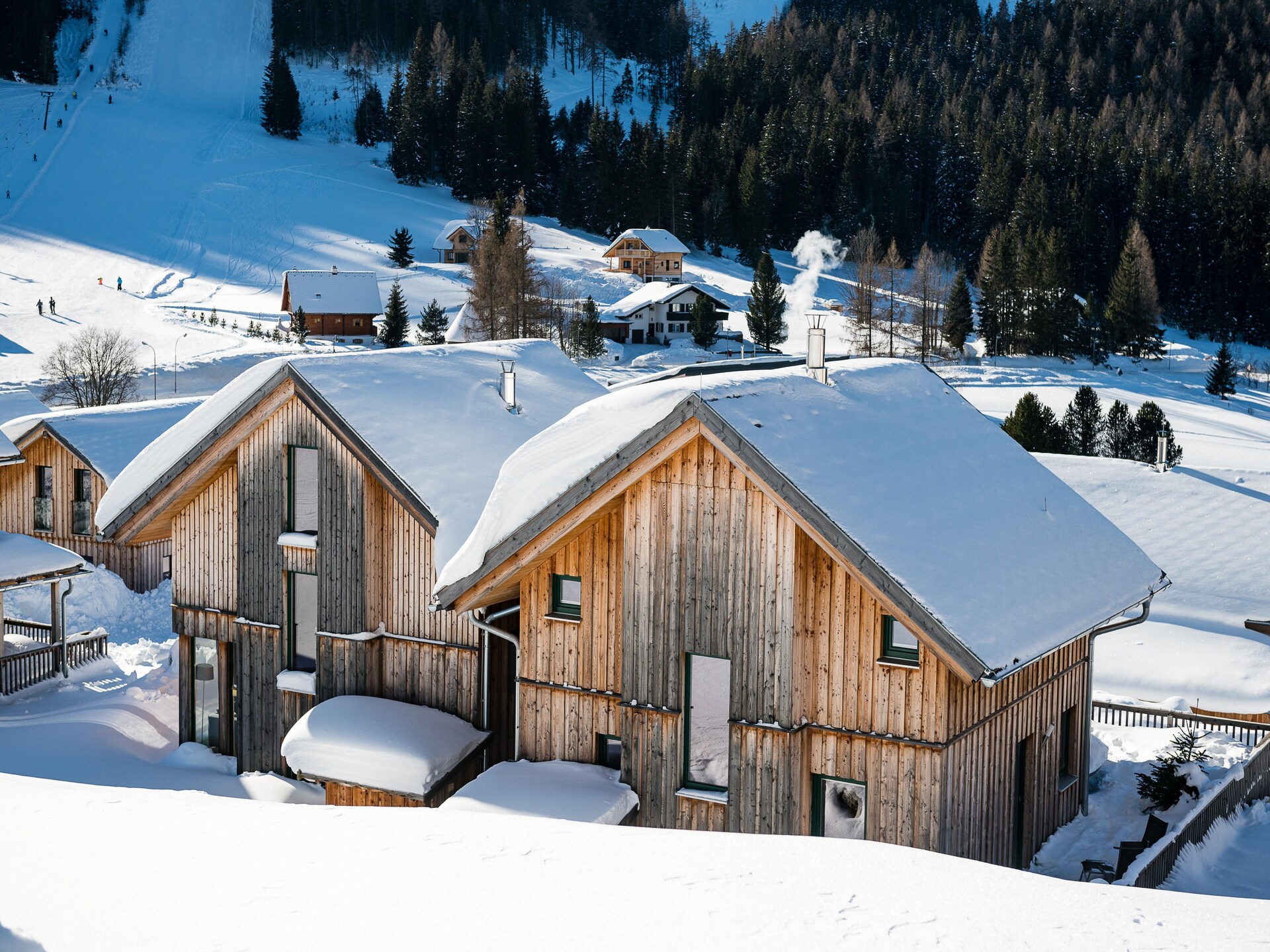Premium chalet voor 8 in Hohentauern, 100m van de skilift - foto 27