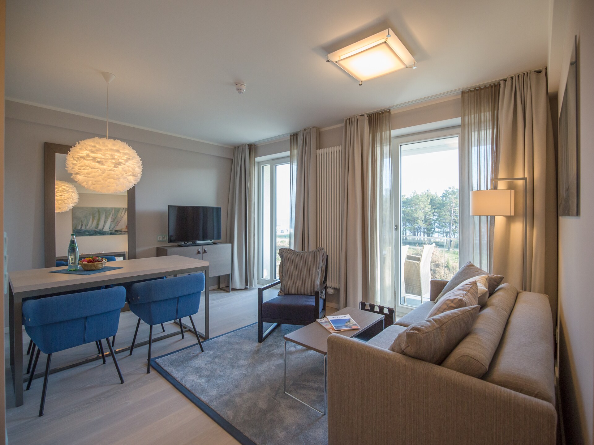 Licht appartement op 200 meter van het strand in Binz - foto 5