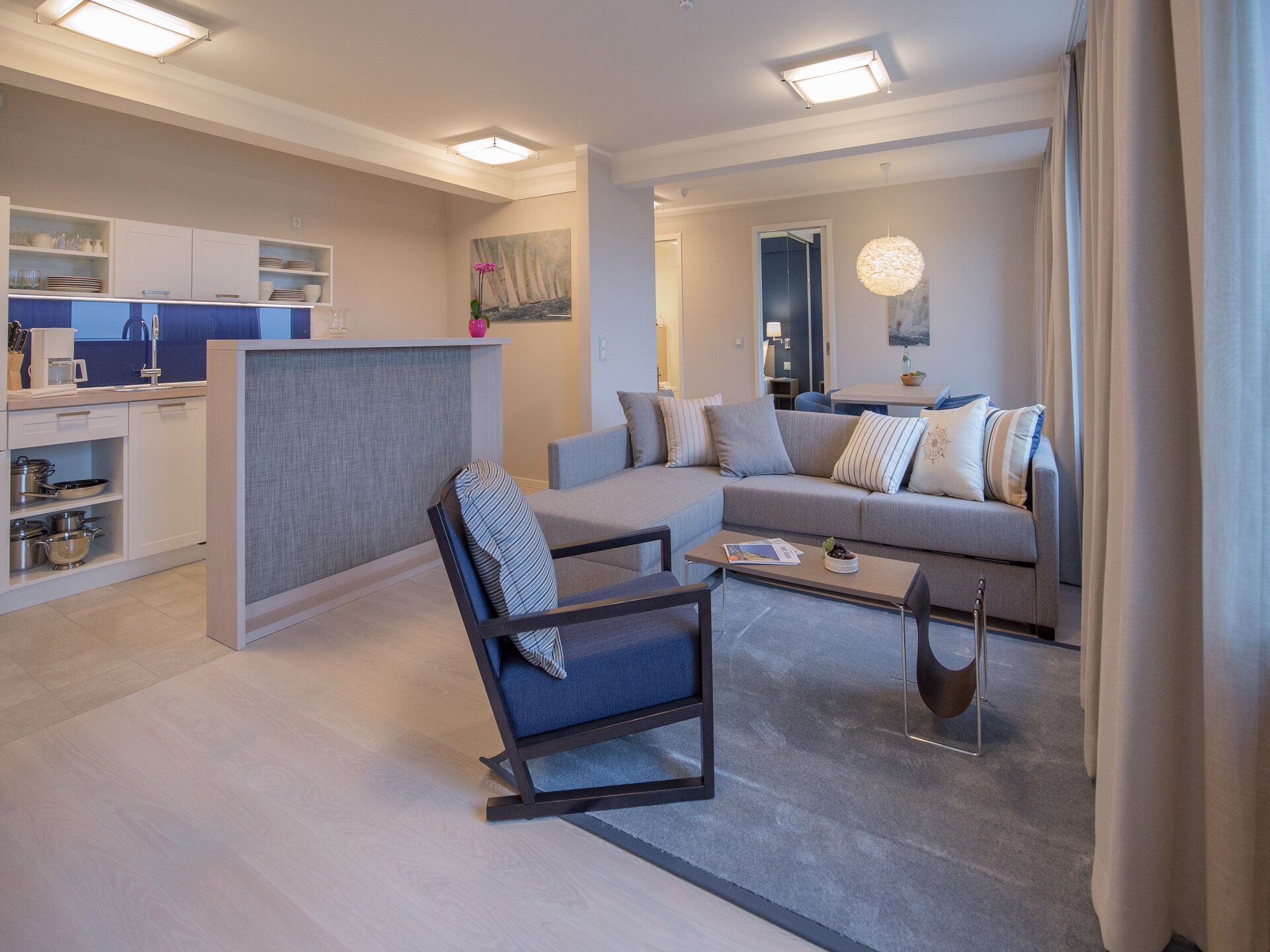 Zonovergoten 6-persoons appartement op 200 meter van het strand in Binz - foto 6