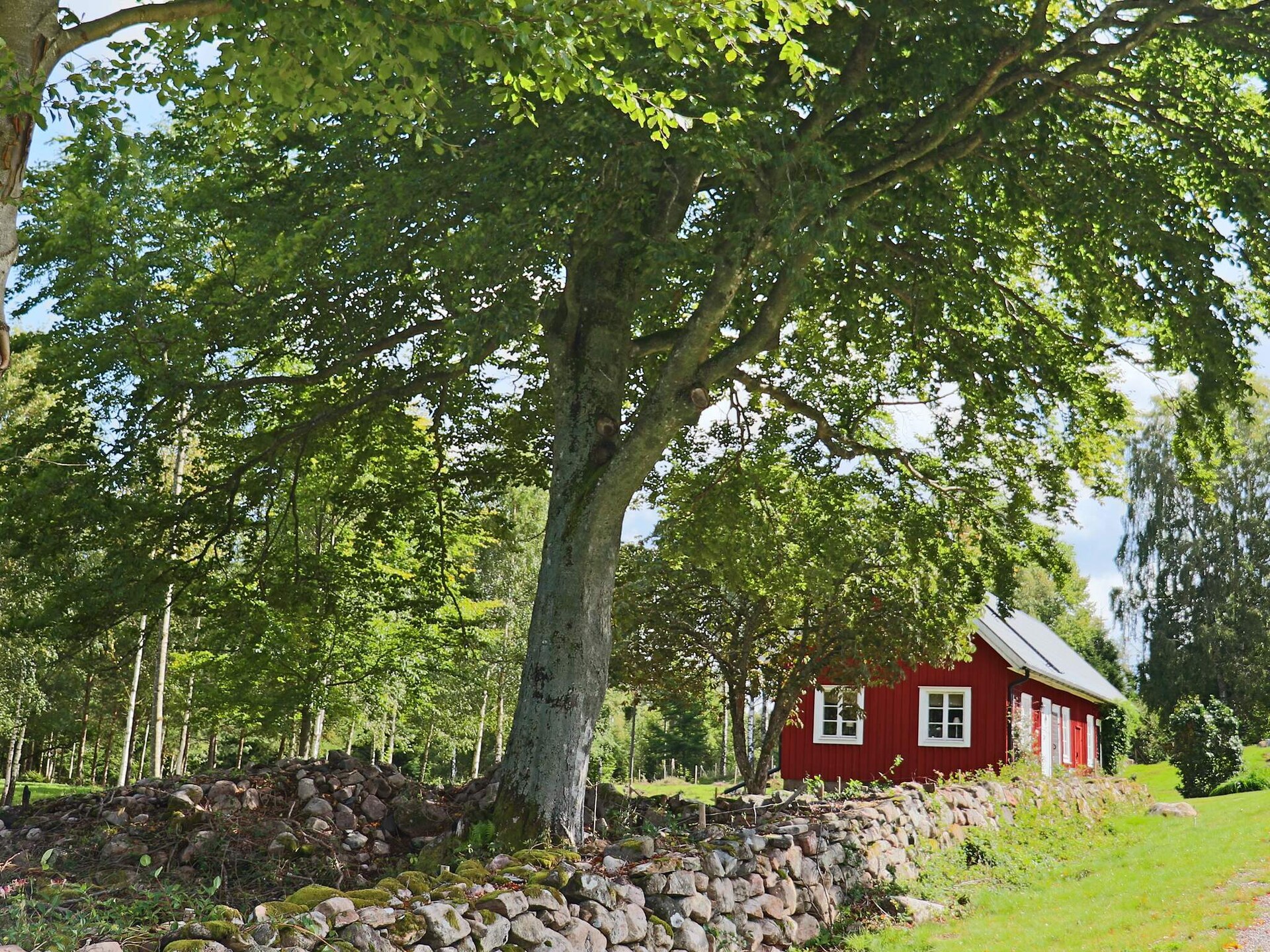 Idyllisch vakantiehuis aan het meer met roeiboot bij Unnaryd - foto 6