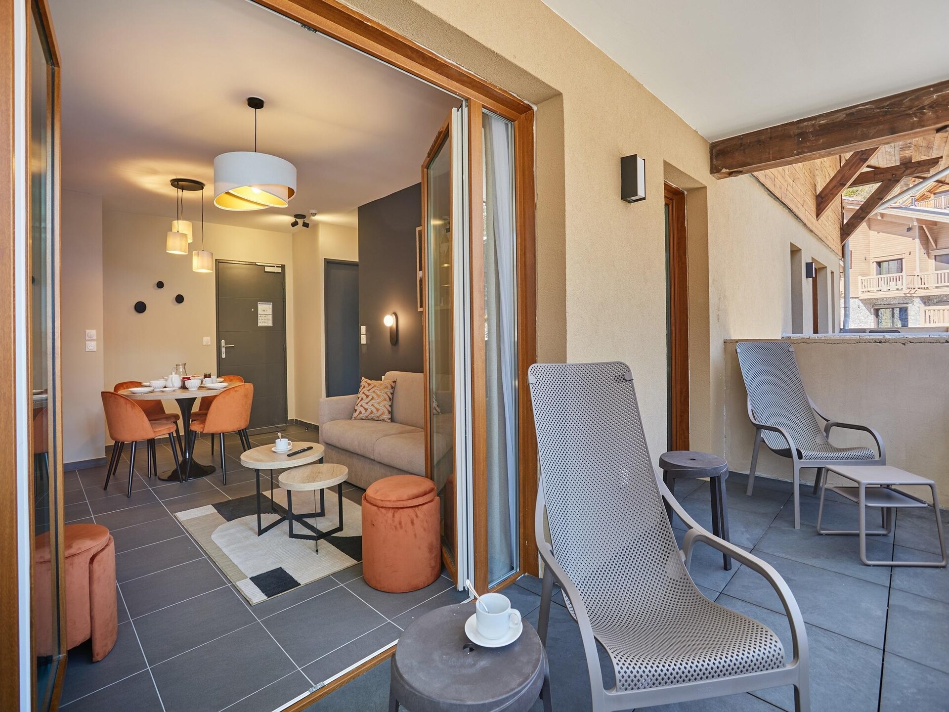 Modern appartement in Auron: ski-in/ski-out met zwembad en sauna - foto 20