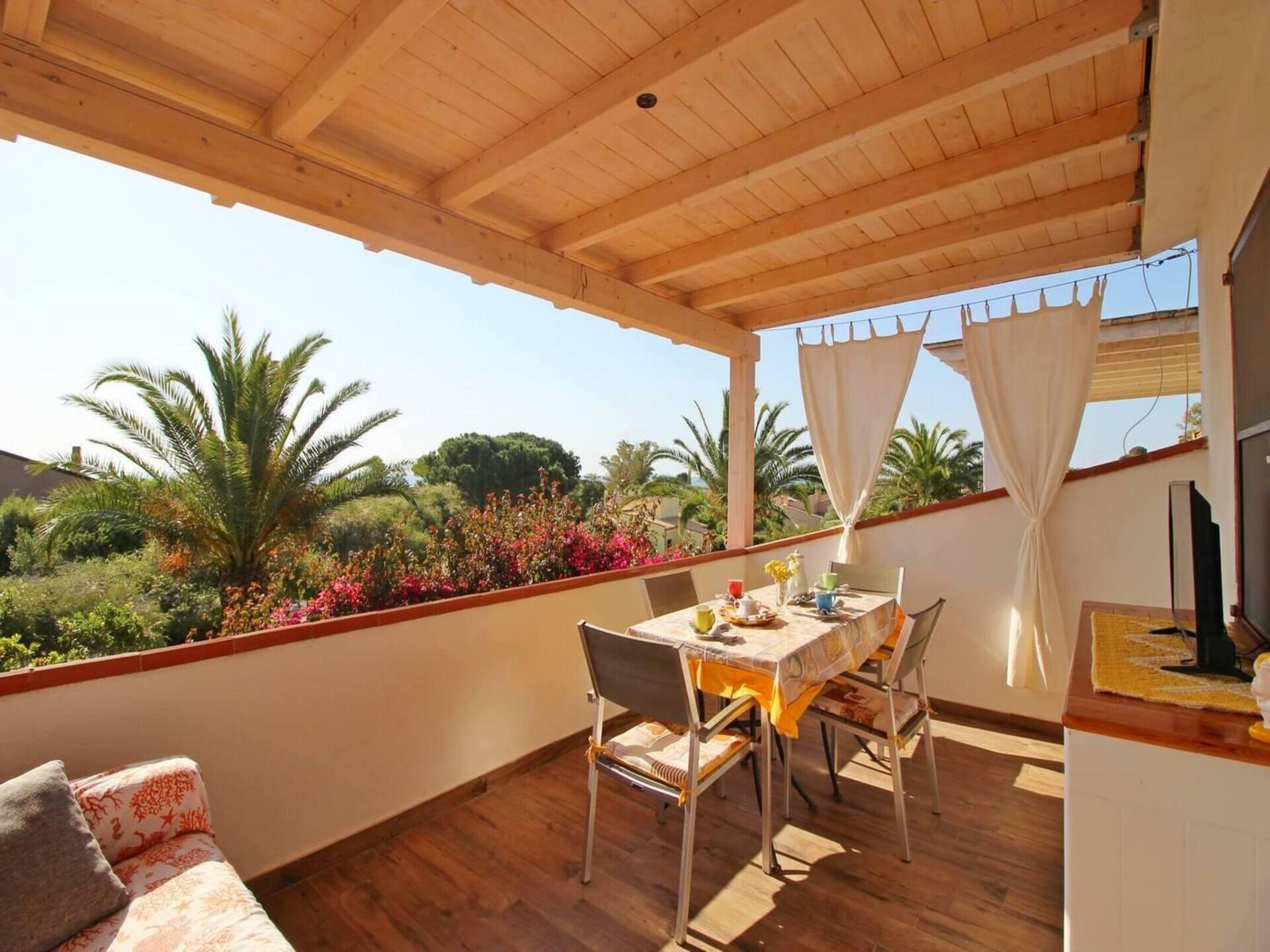 Romantisch appartement met zeezicht in Costa Rei, 300m van strand - foto 29