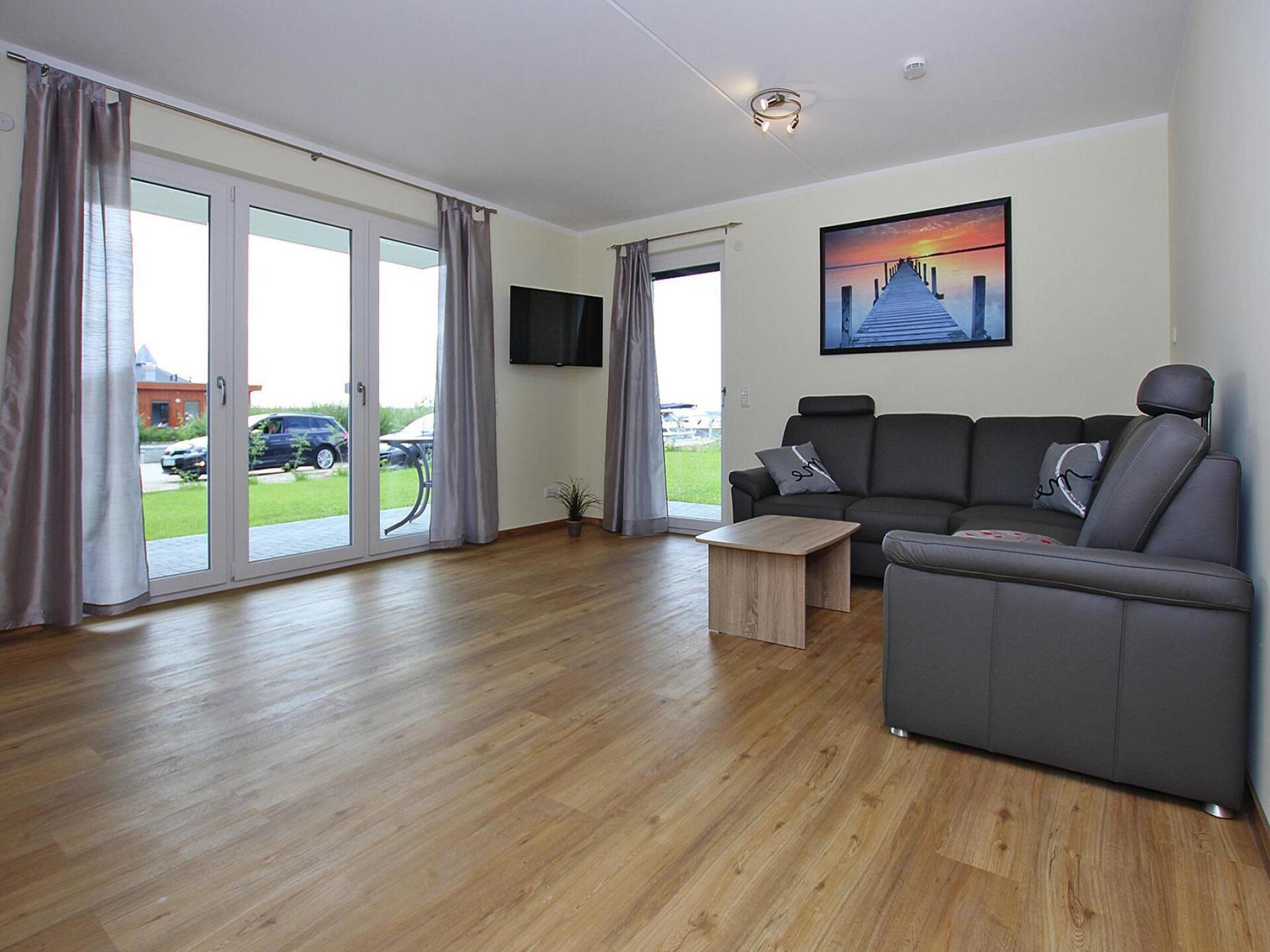 Hafenflair: Modern appartement direct aan de jachthaven van Plau am See - foto 5