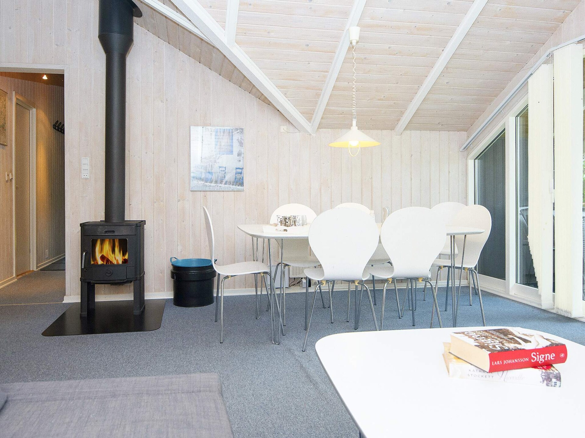Sfeervol vakantiehuis in Fårvang met sauna en grote tuin - foto 6