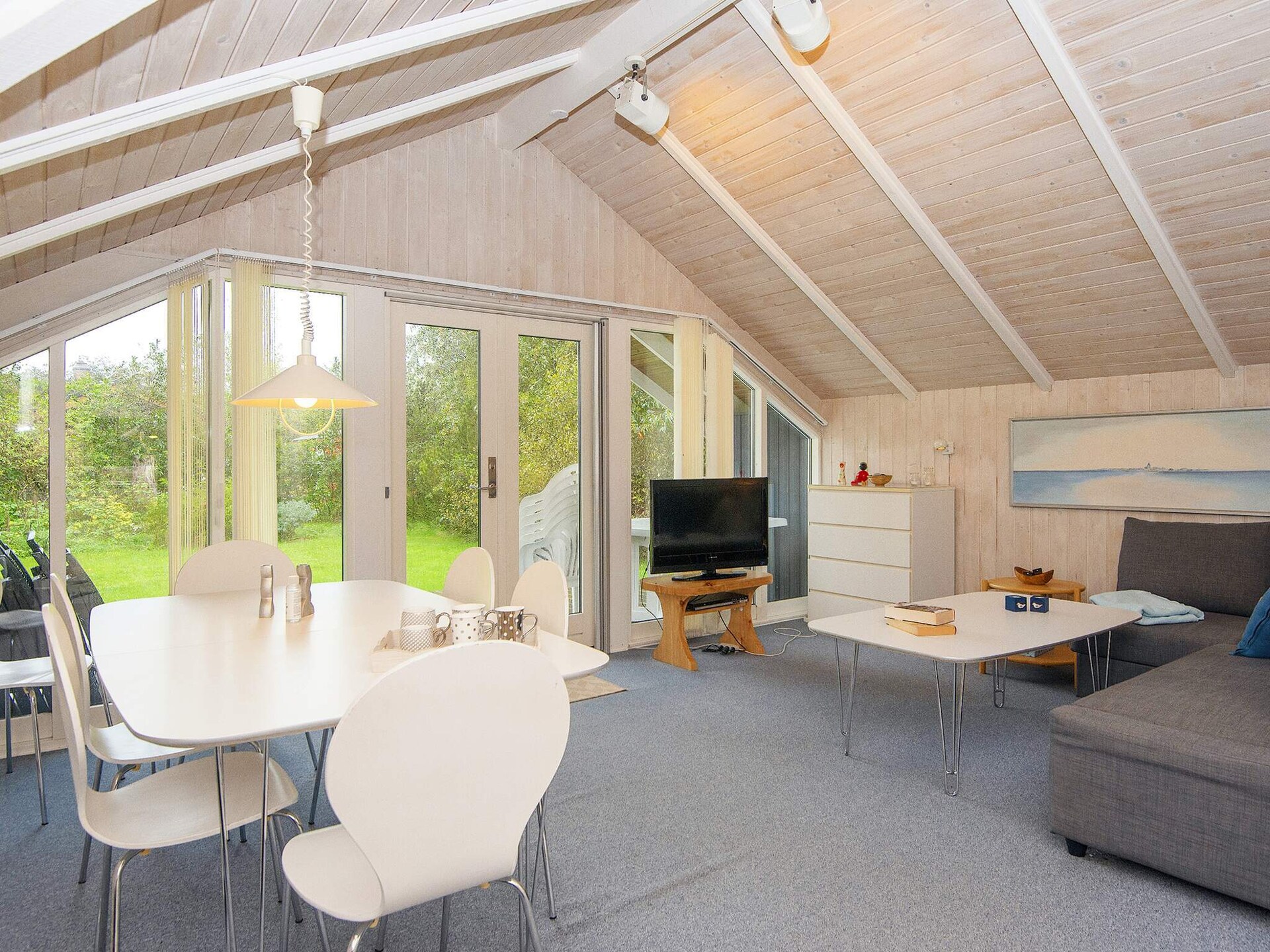 Sfeervol vakantiehuis in Fårvang met sauna en grote tuin - foto 8