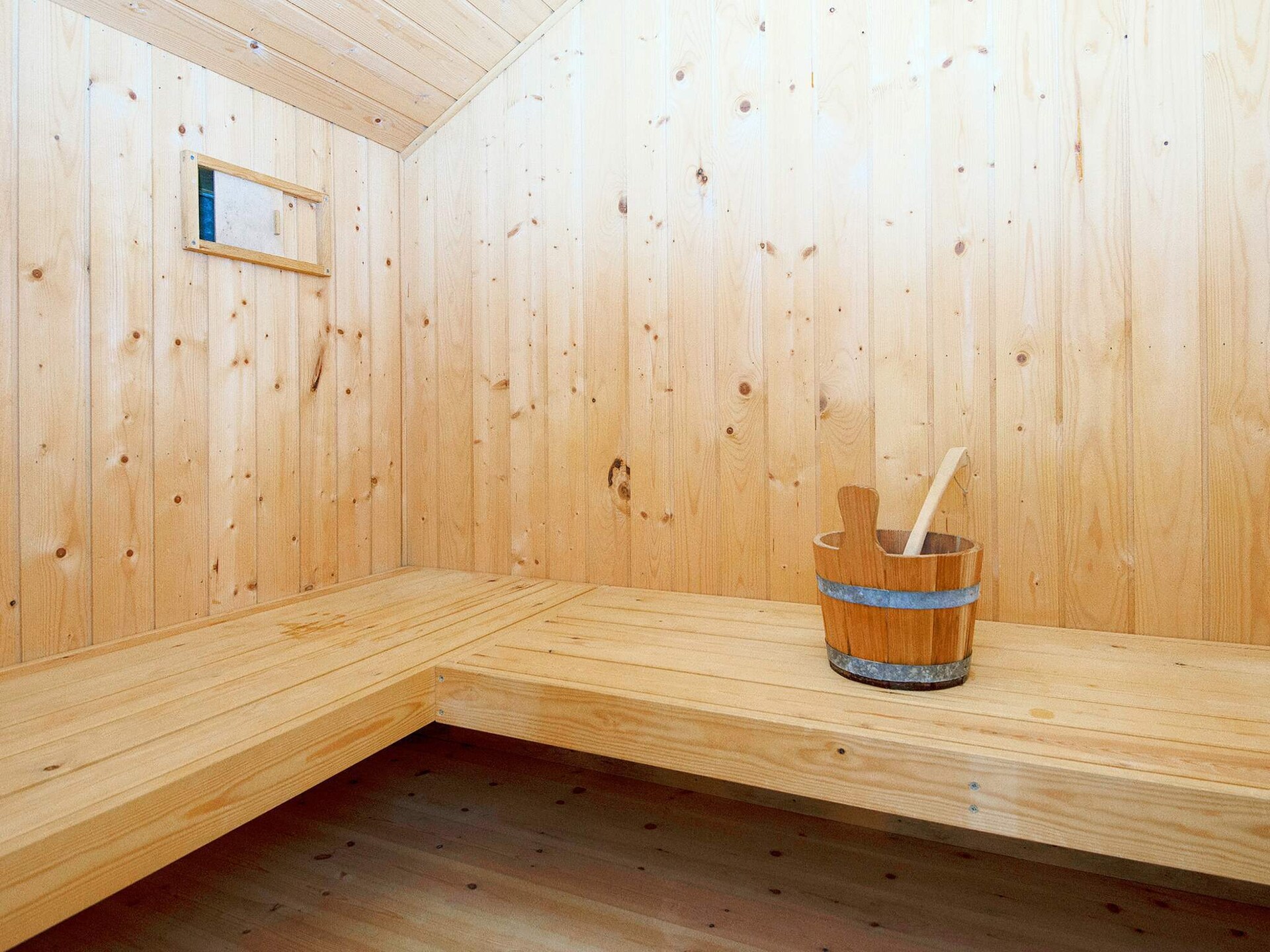 Sfeervol vakantiehuis in Fårvang met sauna en grote tuin - foto 14