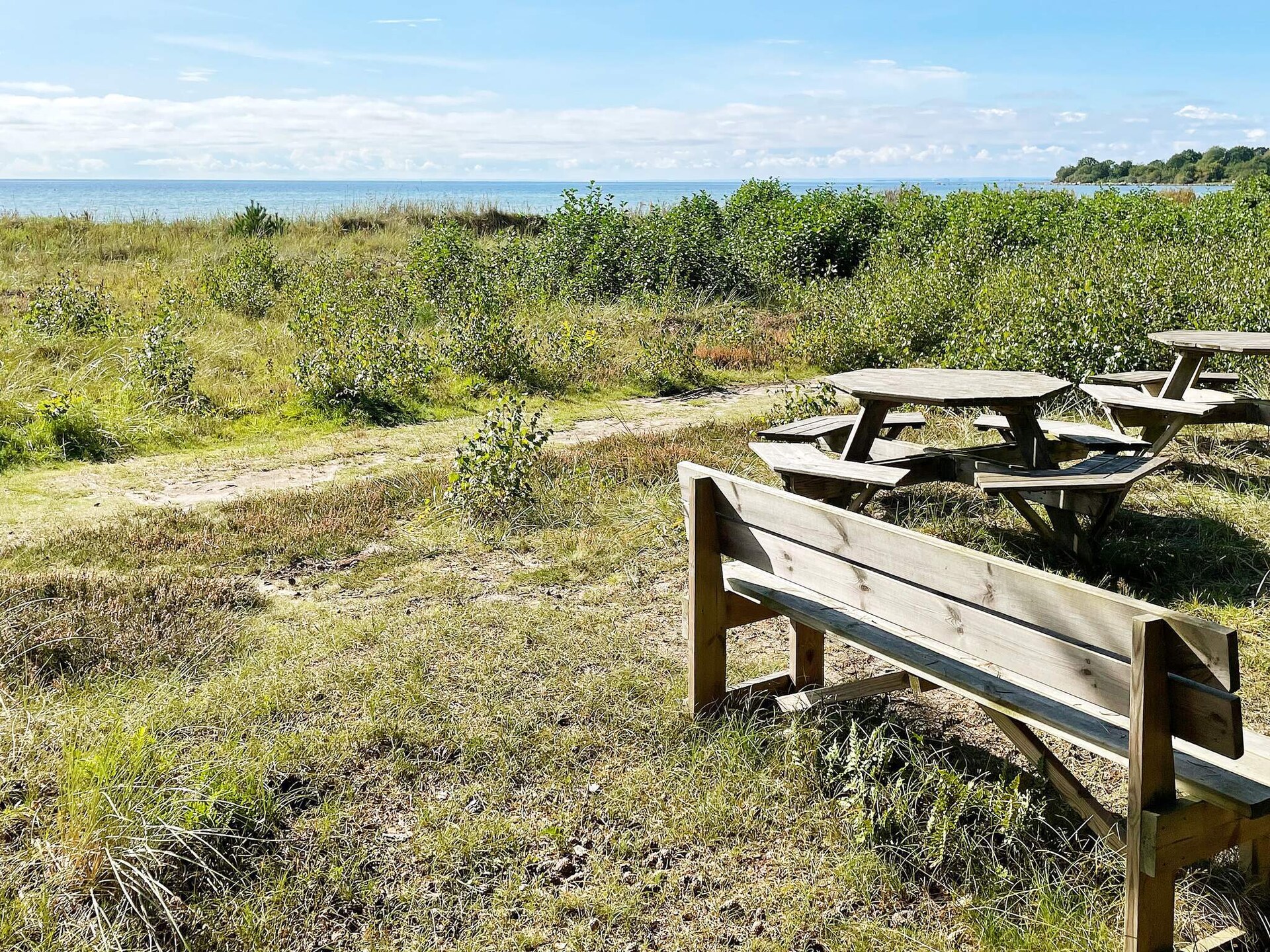 Zonovergoten vakantiehuis bij het strand van Sandviken, Sölvesborg - foto 9