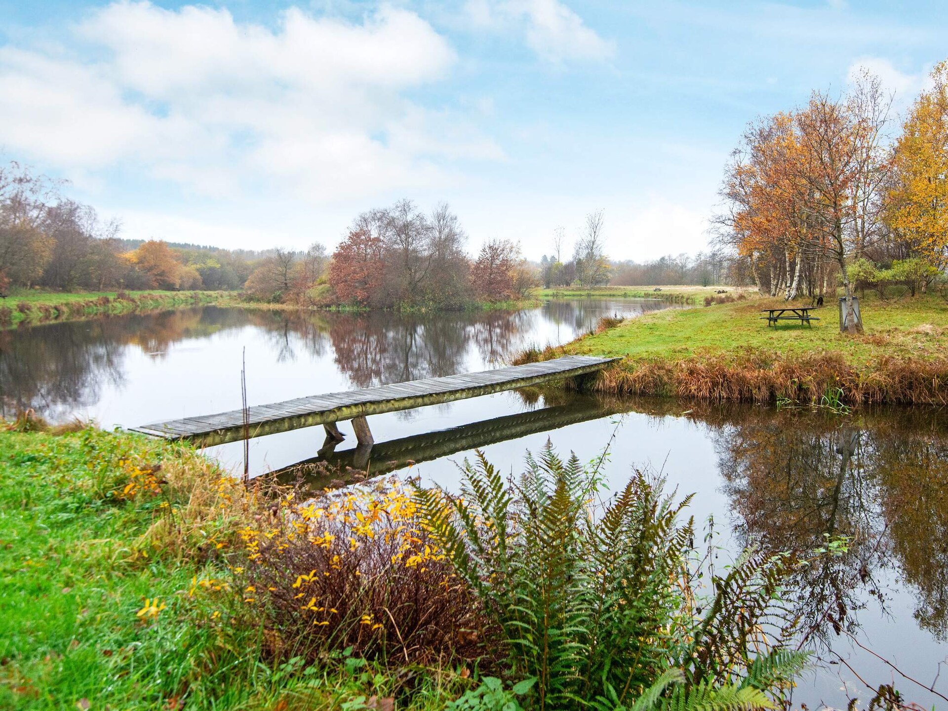 Vrijstaand vakantiehuis aan Skjern Å in Kibæk, Denemarken - foto 36