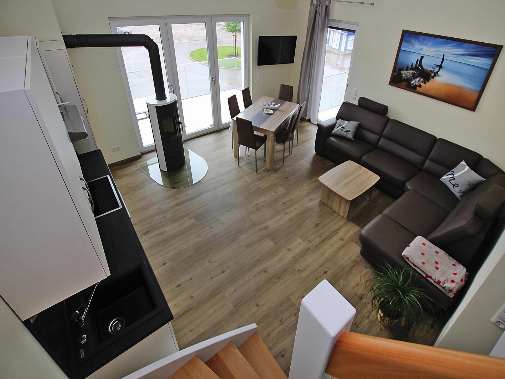 Havenappartement voor 8 personen direct aan het meer in Plau am See - foto 7