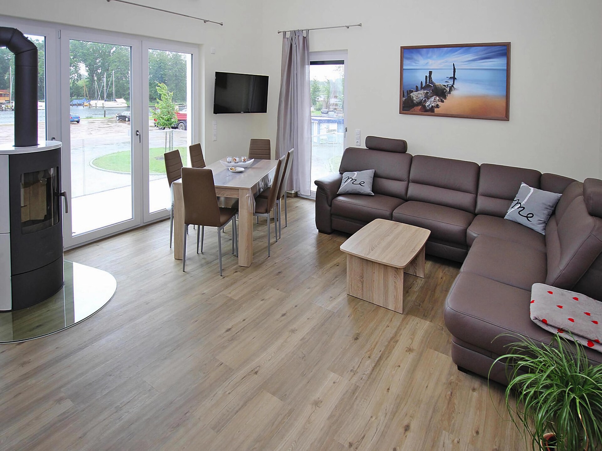 Havenappartement voor 8 personen direct aan het meer in Plau am See - foto 8