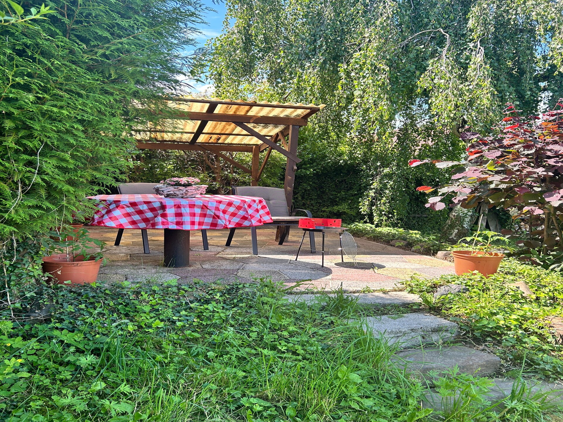 Ruim appartement in Stolpen met tuin en BBQ, vlakbij Dresden - foto 17