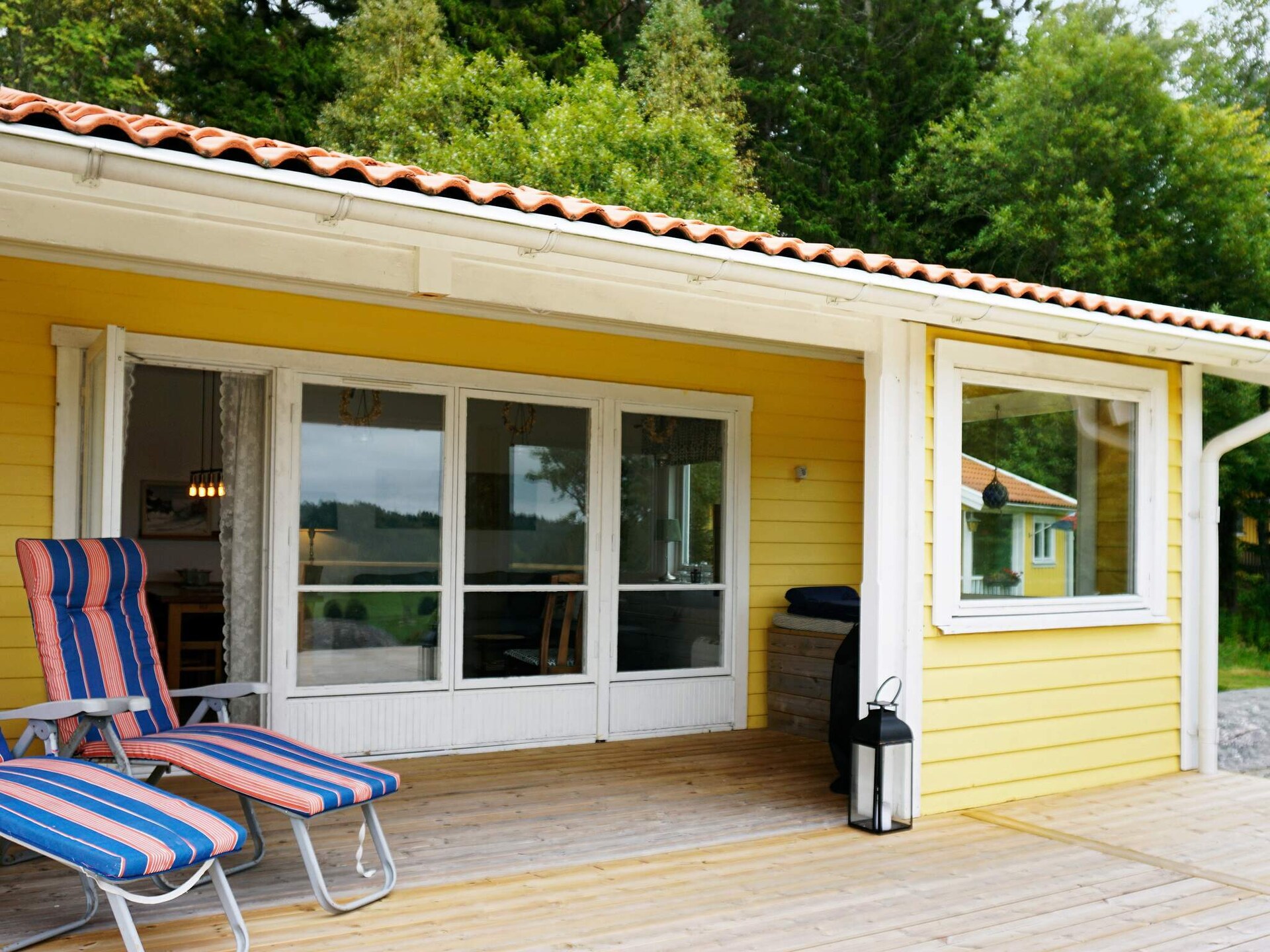 Zonnig vakantiehuis aan de golfbaan bij Rabbalshede, 6,5 km van zee - foto 3