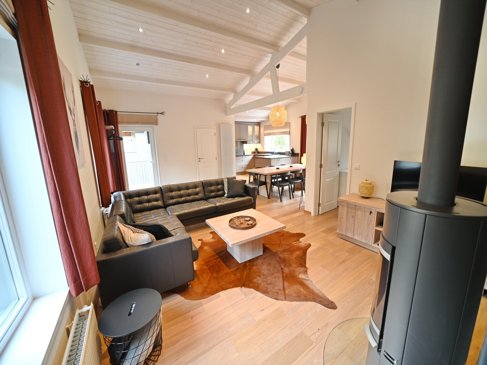 Modern vakantiehuis met bubbelbad en sauna in Barvaux - foto 3