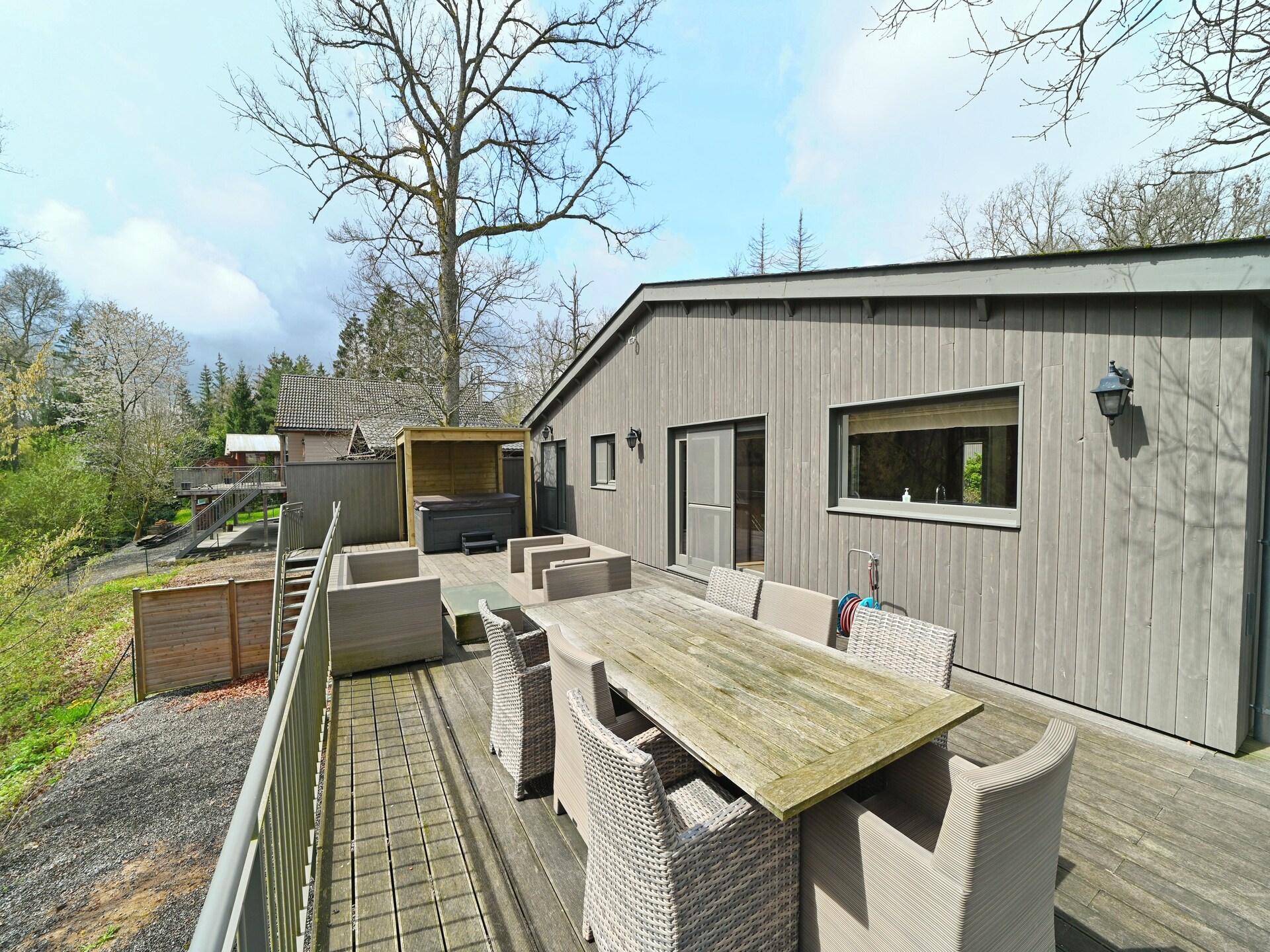 Modern vakantiehuis met bubbelbad en sauna in Barvaux - foto 8
