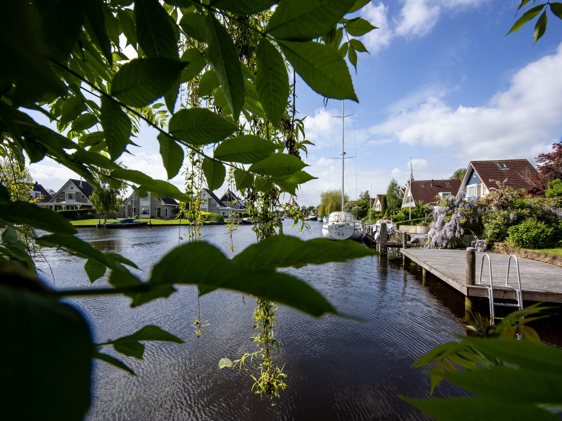Villa aan het Sneekermeer in Terherne voor 8 personen met eigen steiger - foto 34