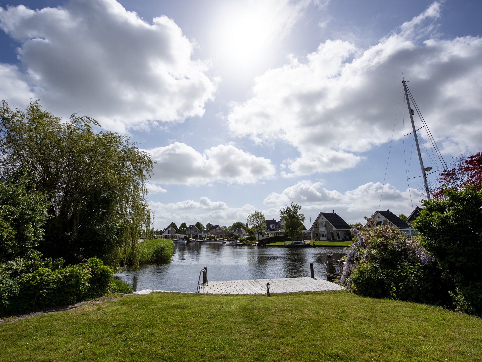 Villa aan het Sneekermeer in Terherne voor 8 personen met eigen steiger - foto 37