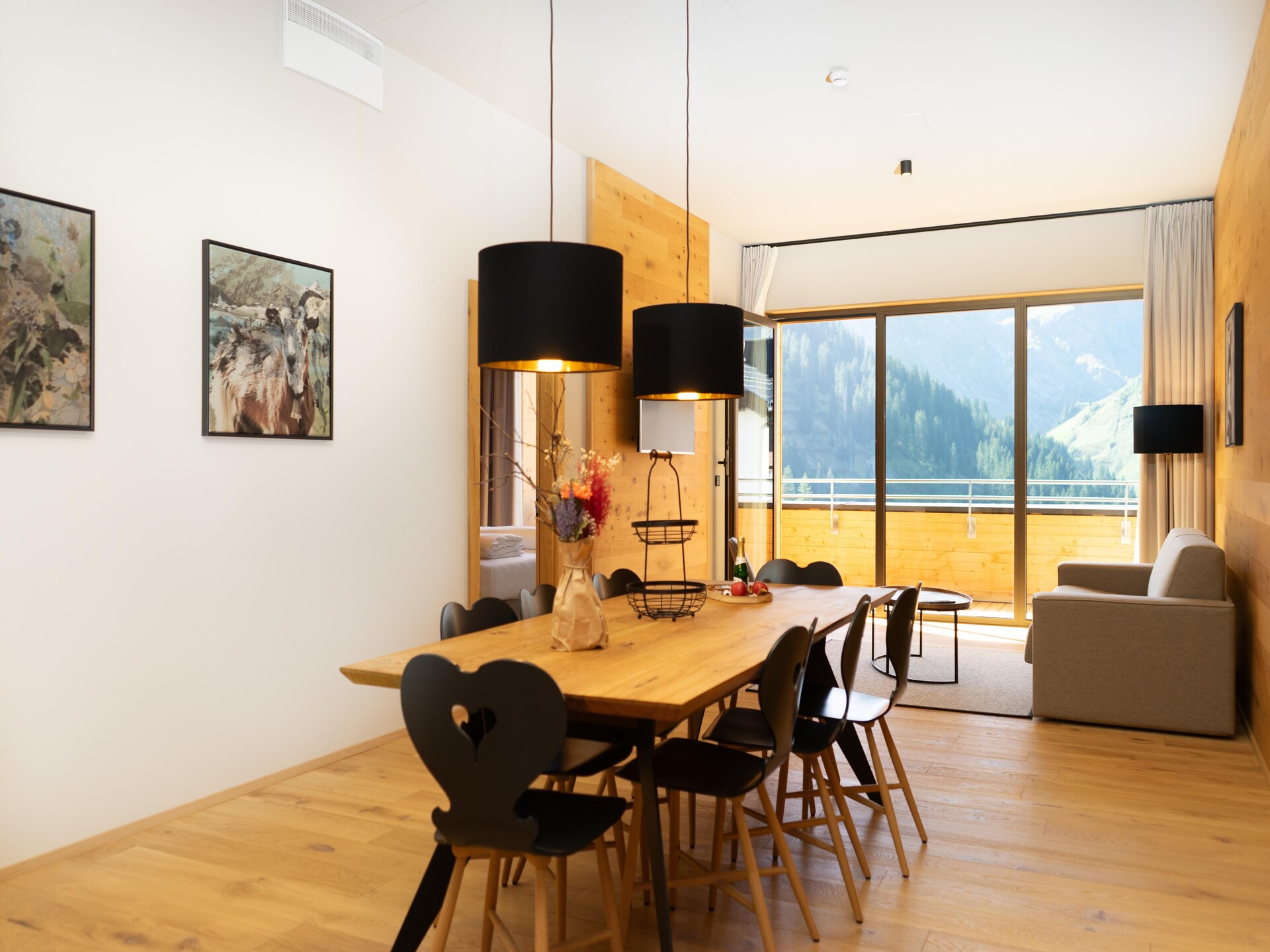 Modern Alpenappartement voor 6 op zonnig hoogplateau bij Ski Arlberg - foto 9
