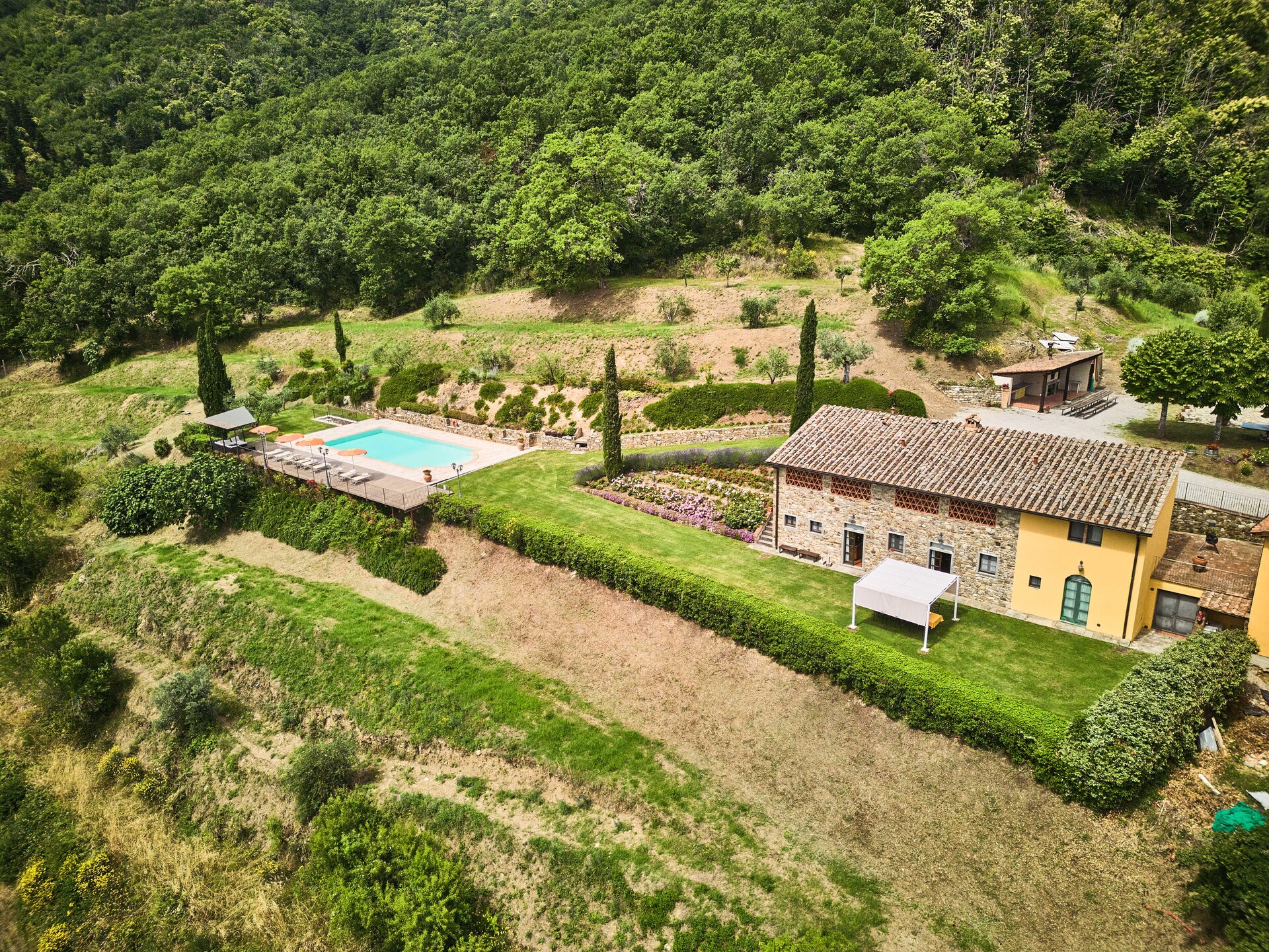 Il Solatio: Authentieke boerderij in het Toscaanse Chianti voor 8 personen - foto 8