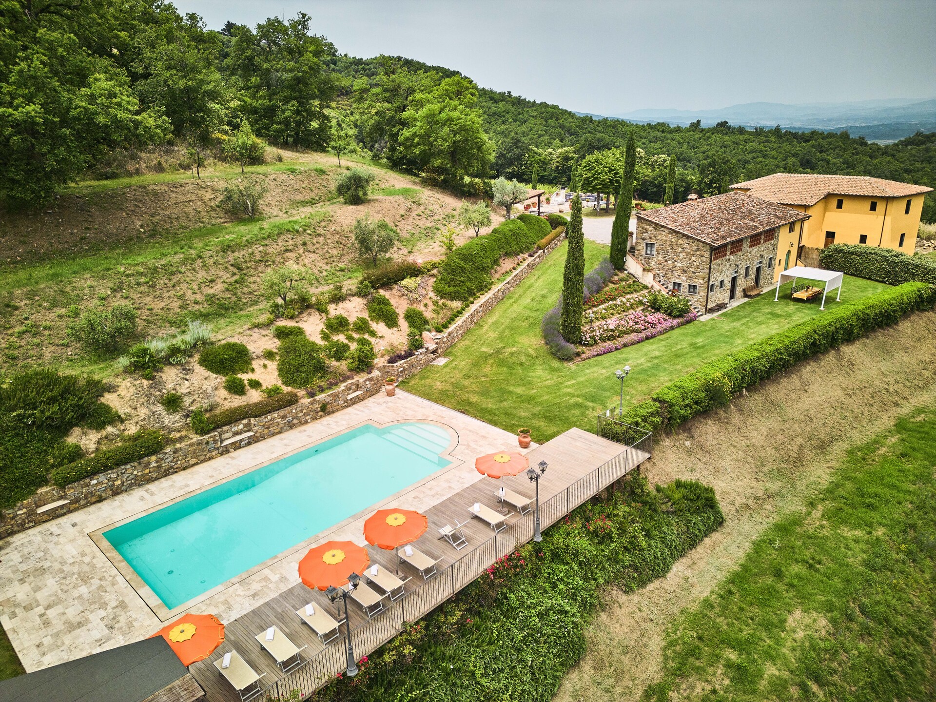 Il Solatio: Authentieke boerderij in het Toscaanse Chianti voor 8 personen - foto 1