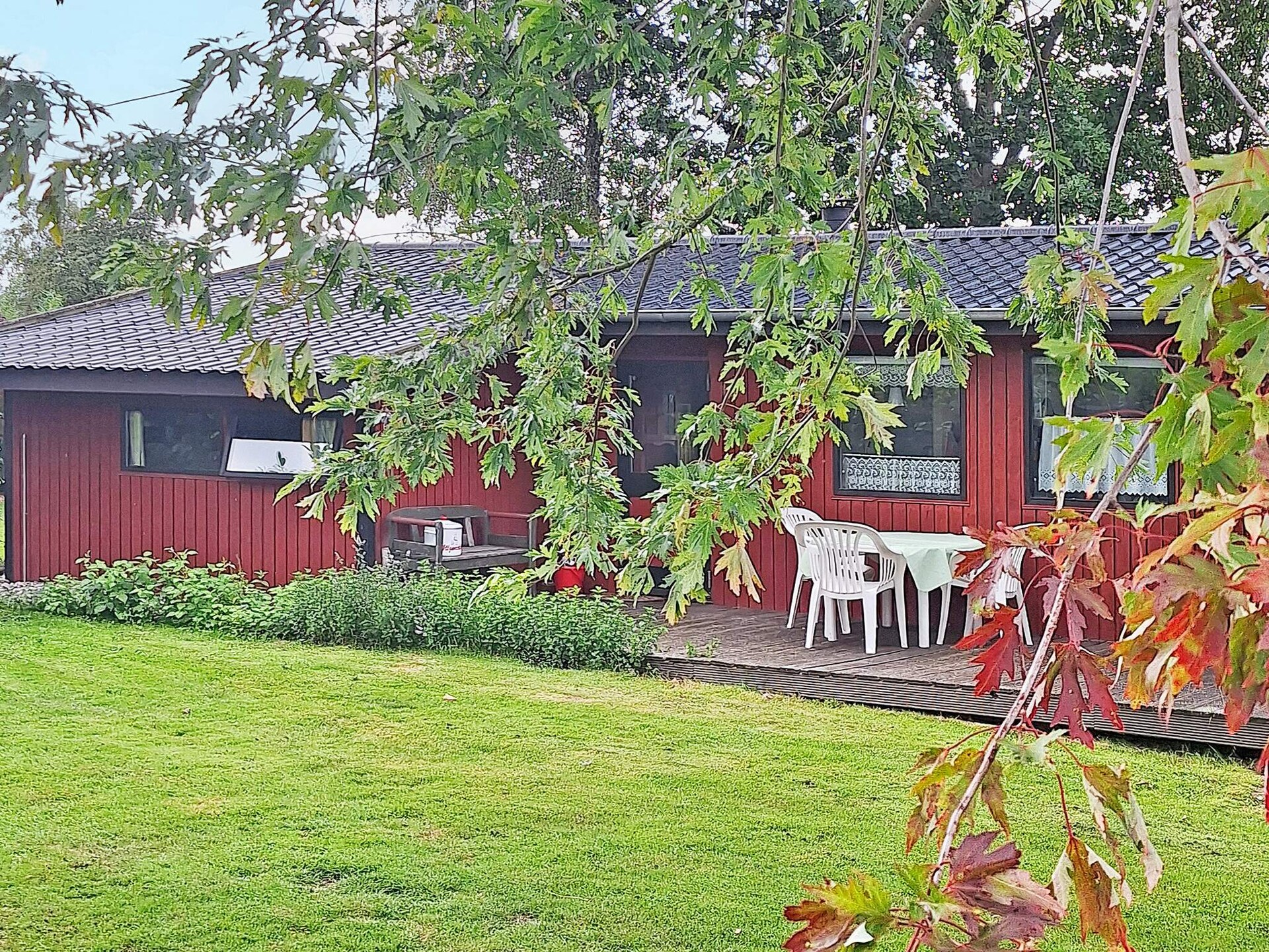Zonovergoten vakantiehuis aan de golfbaan bij Skovmose, 620m van strand - foto 4