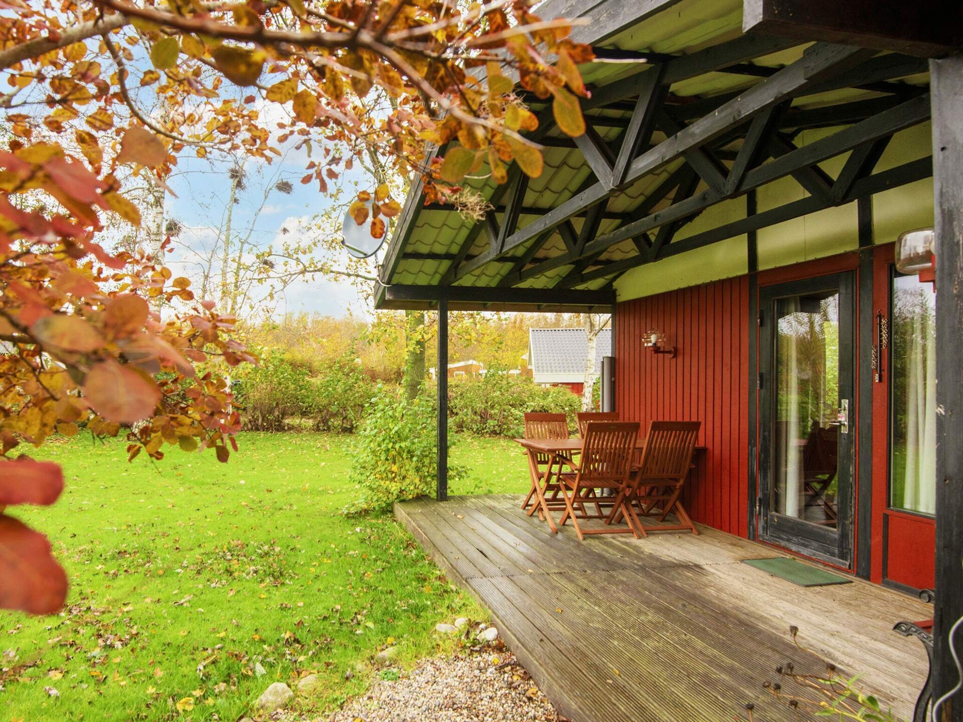 Zonovergoten vakantiehuis aan de golfbaan bij Skovmose, 620m van strand - foto 3