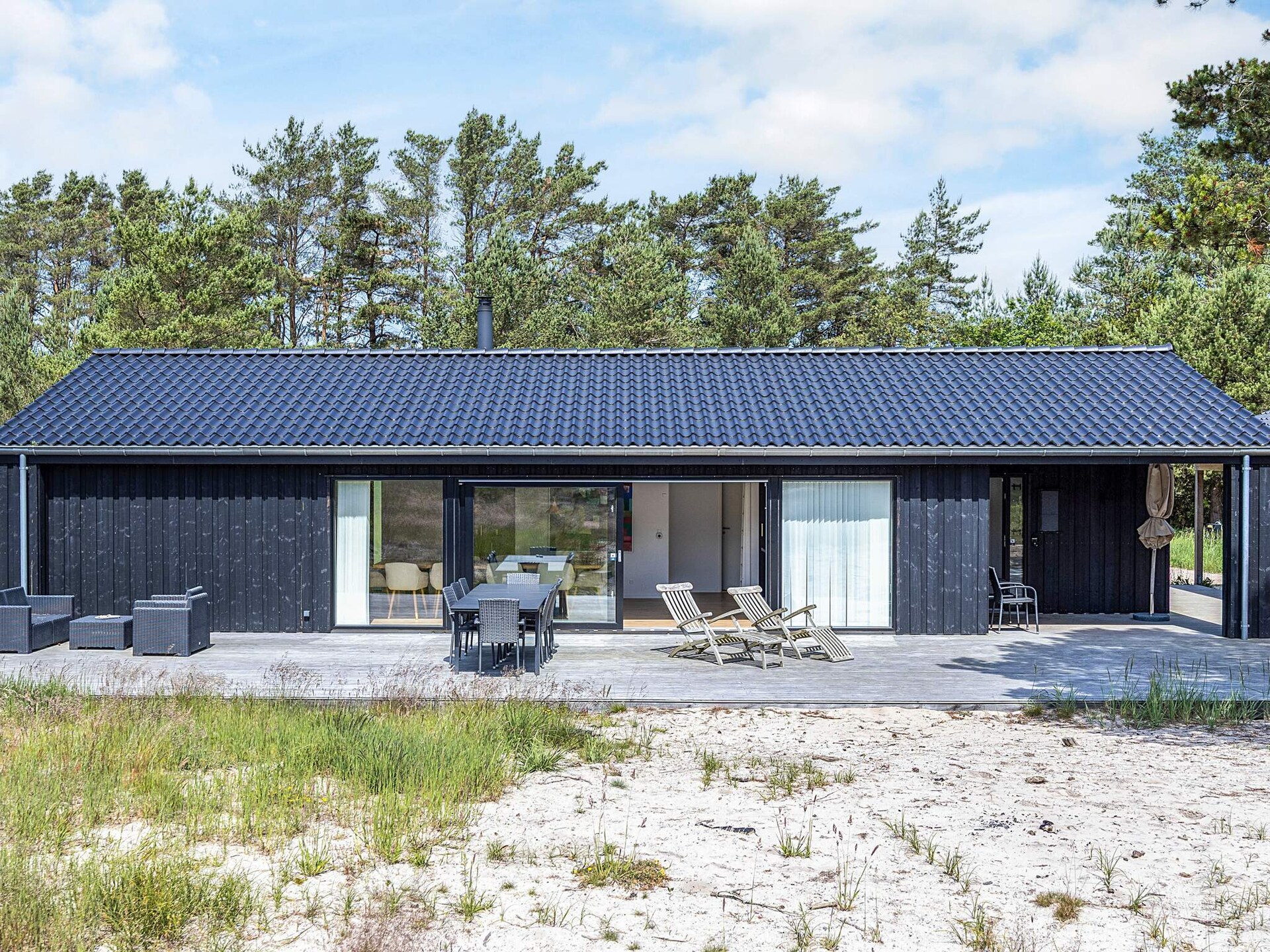 Golfbaan op 600m: Modern vakantiehuis voor 12 personen in Ålbæk - foto 2