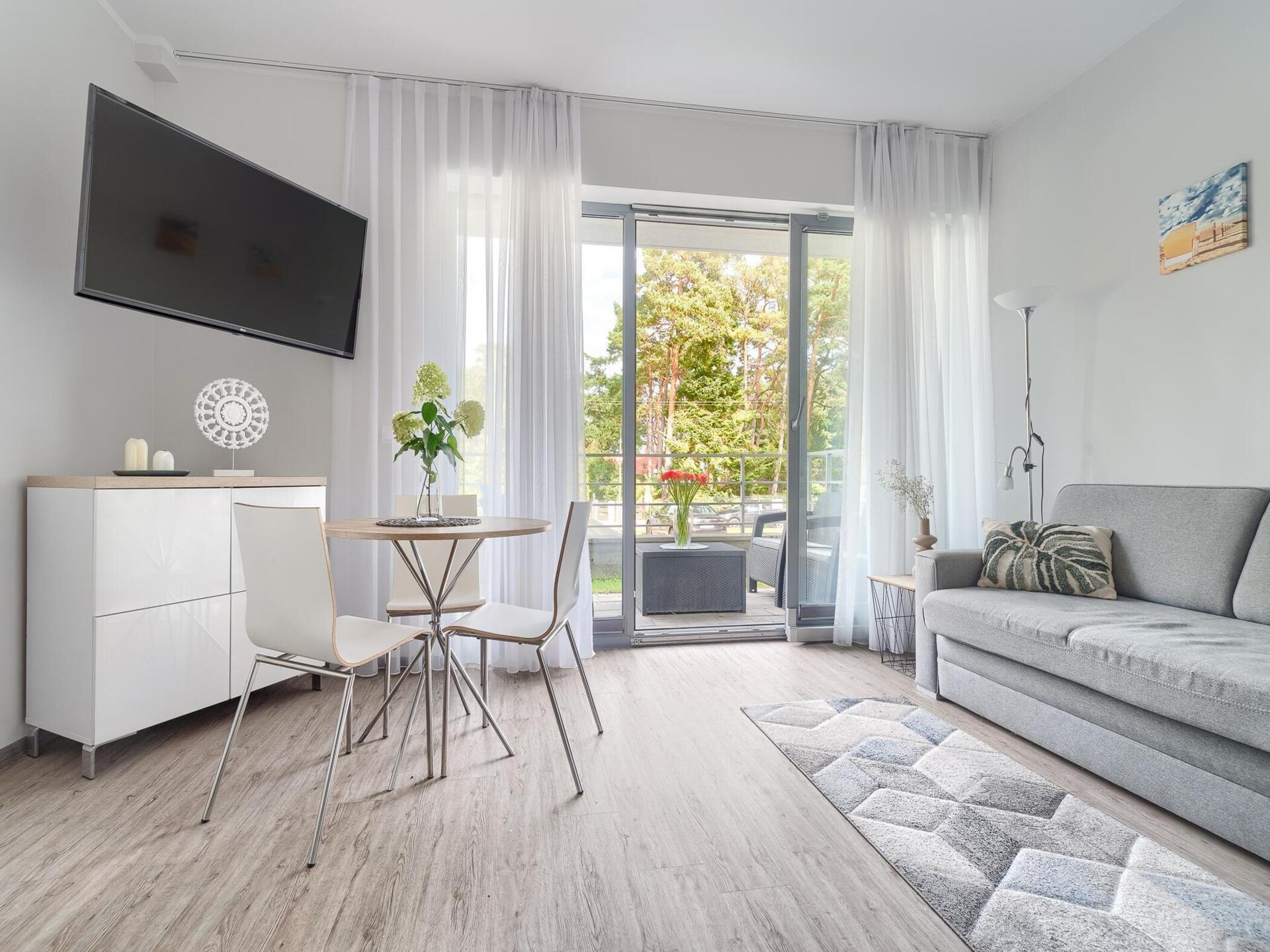 Knus appartement voor 4 op 70 meter van het strand in Pobierowo - foto 4