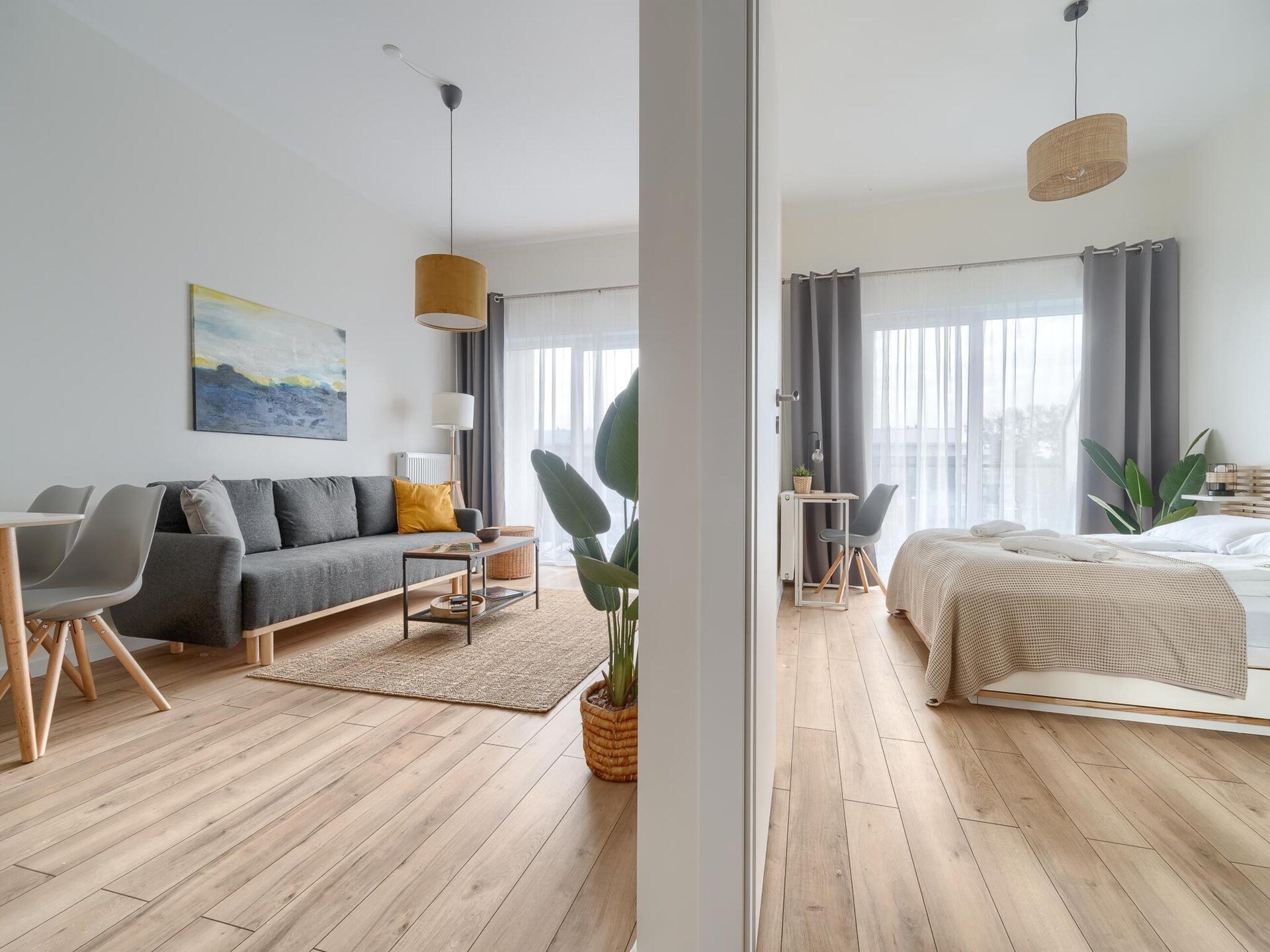 4-persoons appartement in Dziwnow met wellness en rivierzicht - foto 10