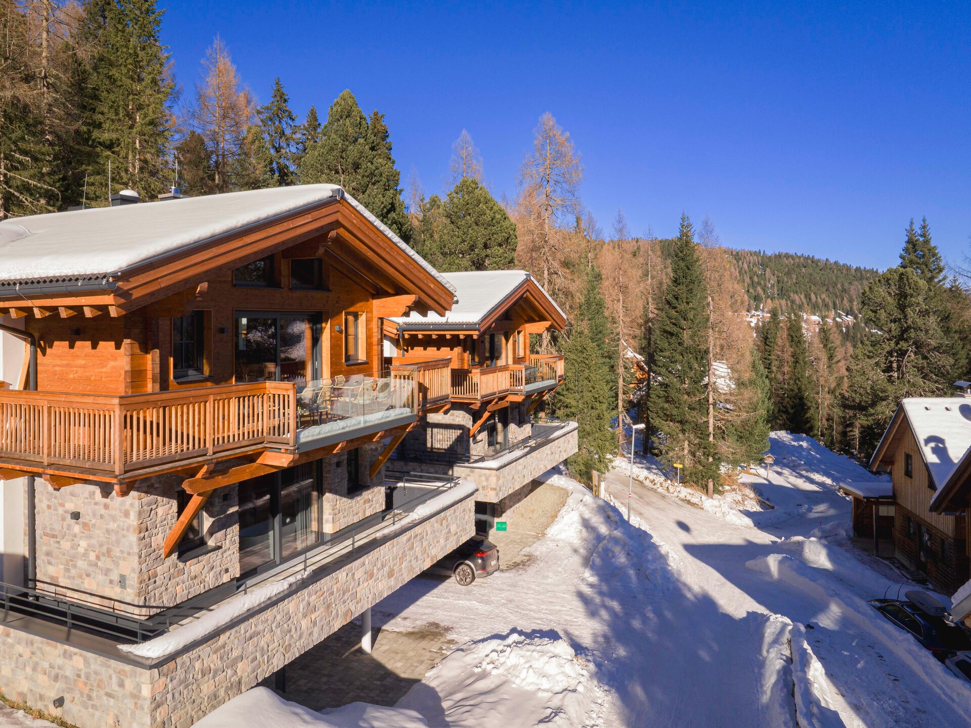 Luxe chalet met sauna op 1700m hoogte aan de Turracher Höhe - foto 26