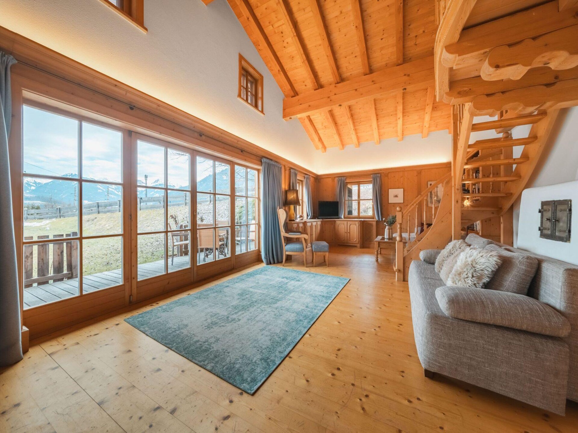Chalet Ninni: 150m² vrijstaand chalet aan de golfbaan, 450m tot skilift - foto 9