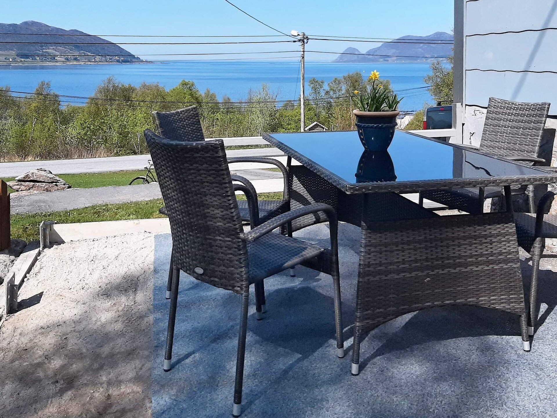 Panoramavakantiehuis bij Åram met fjordzicht en privé sfeer - foto 1