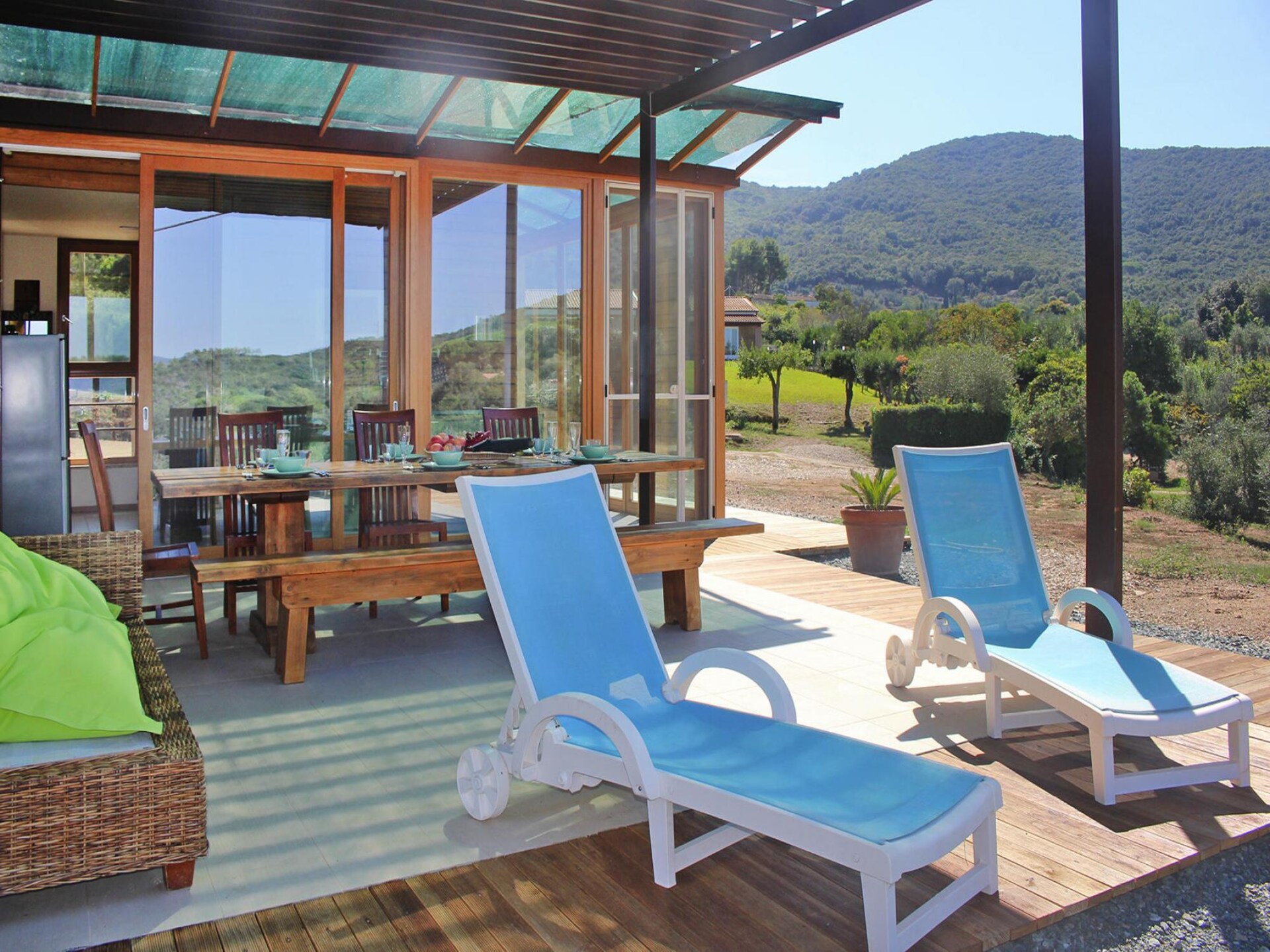 Biocasa Fabiana: Vrijstaand vakantiehuis voor 8 bij zee in Magazzini, Elba - foto 21