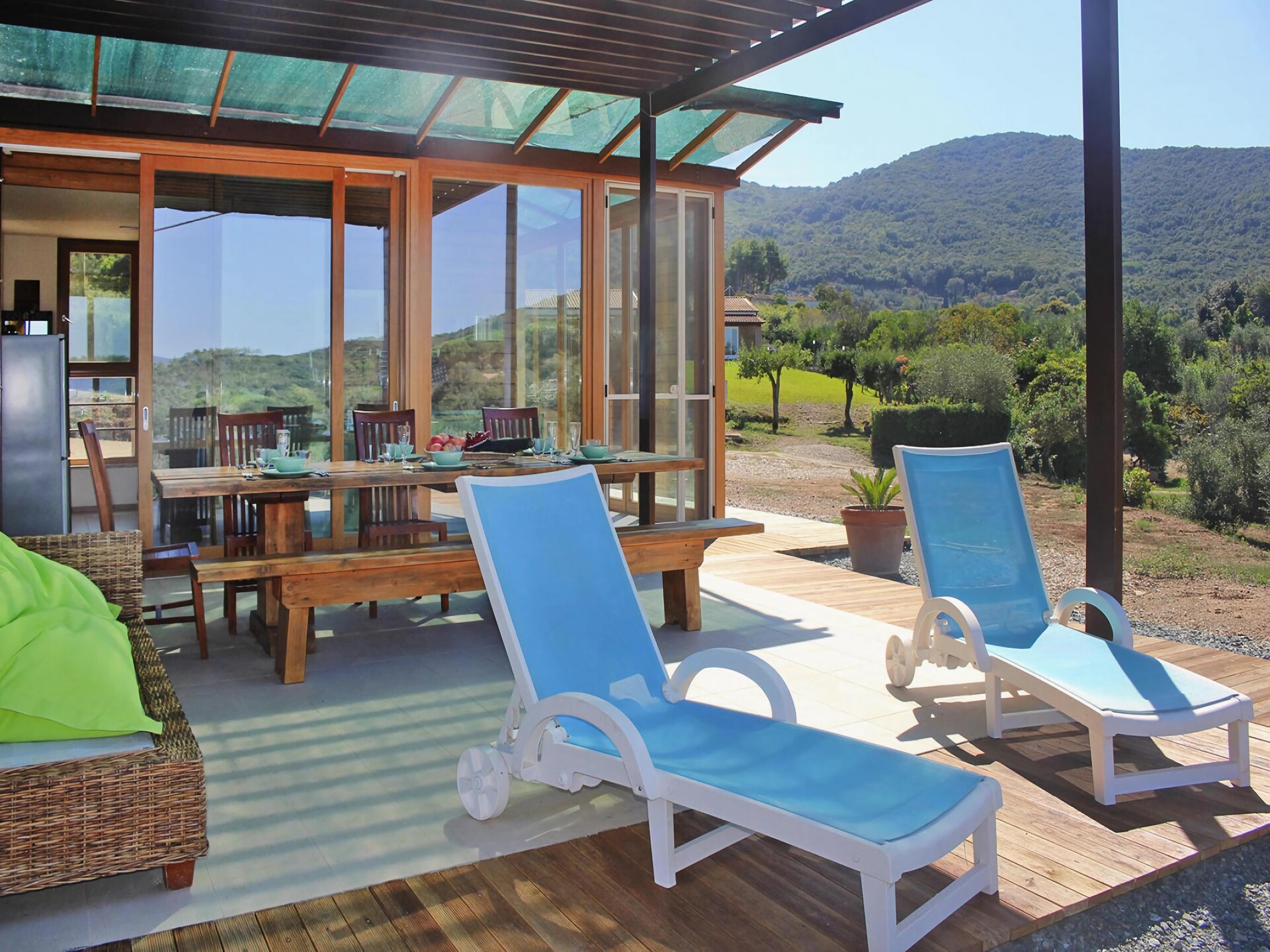Biocasa Fabiana: Vrijstaand vakantiehuis voor 8 bij zee in Magazzini, Elba - foto 15