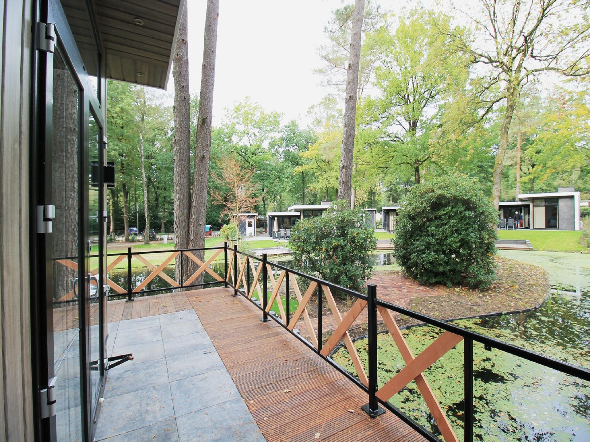 Luxe boshuis met vijverzicht op de Veluwe, huisdieren welkom - foto 17