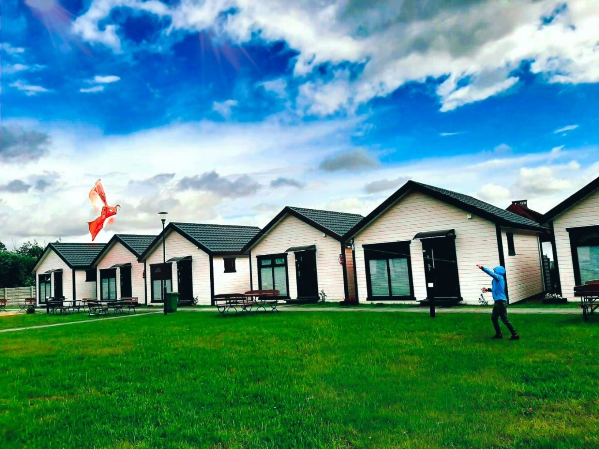Knus vakantiehuis voor 5 bij strand en meer in Łazy - foto 14