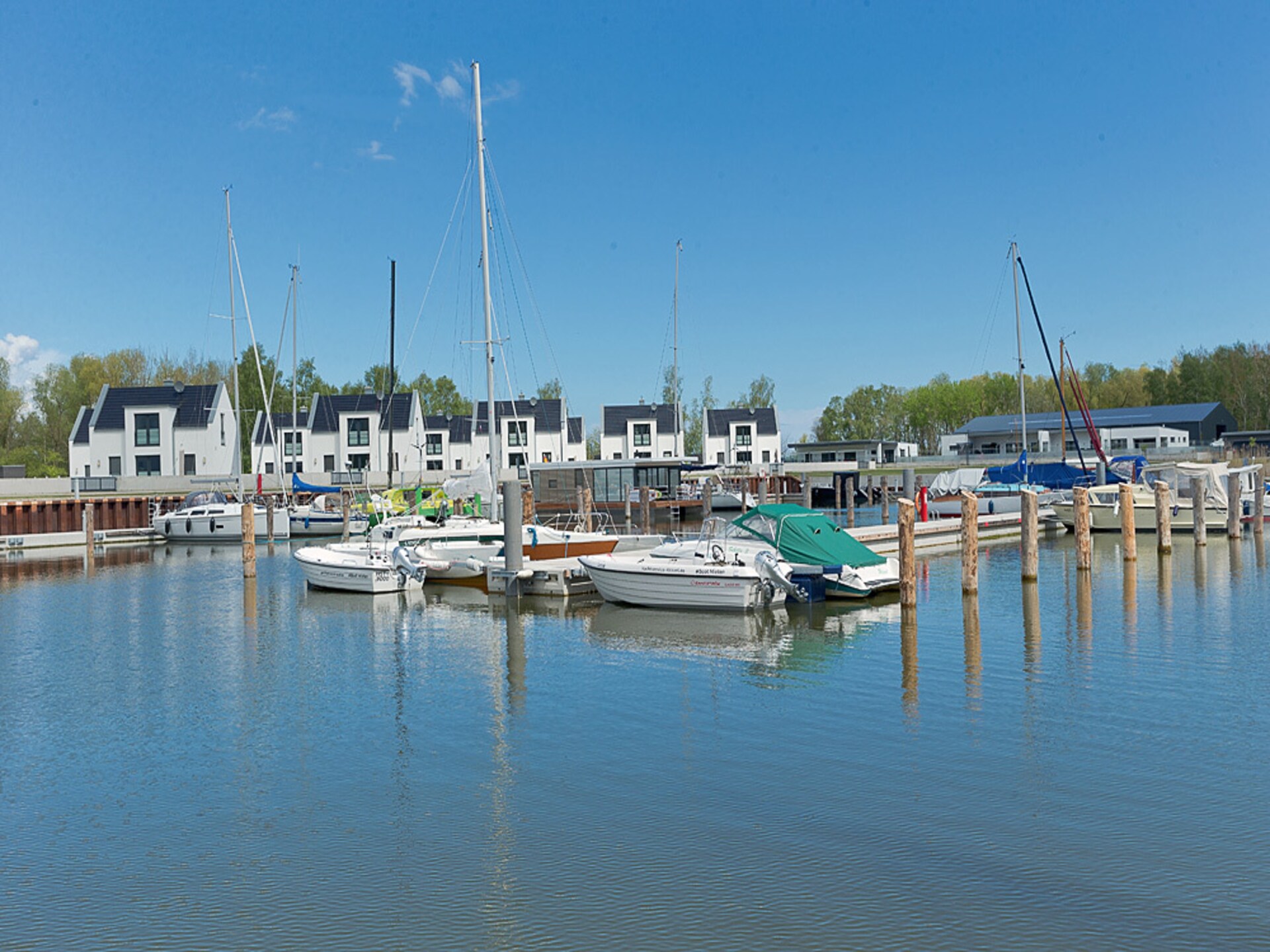 Modern vakantiehuis aan de jachthaven van Peenemünde met zeezicht - foto 40