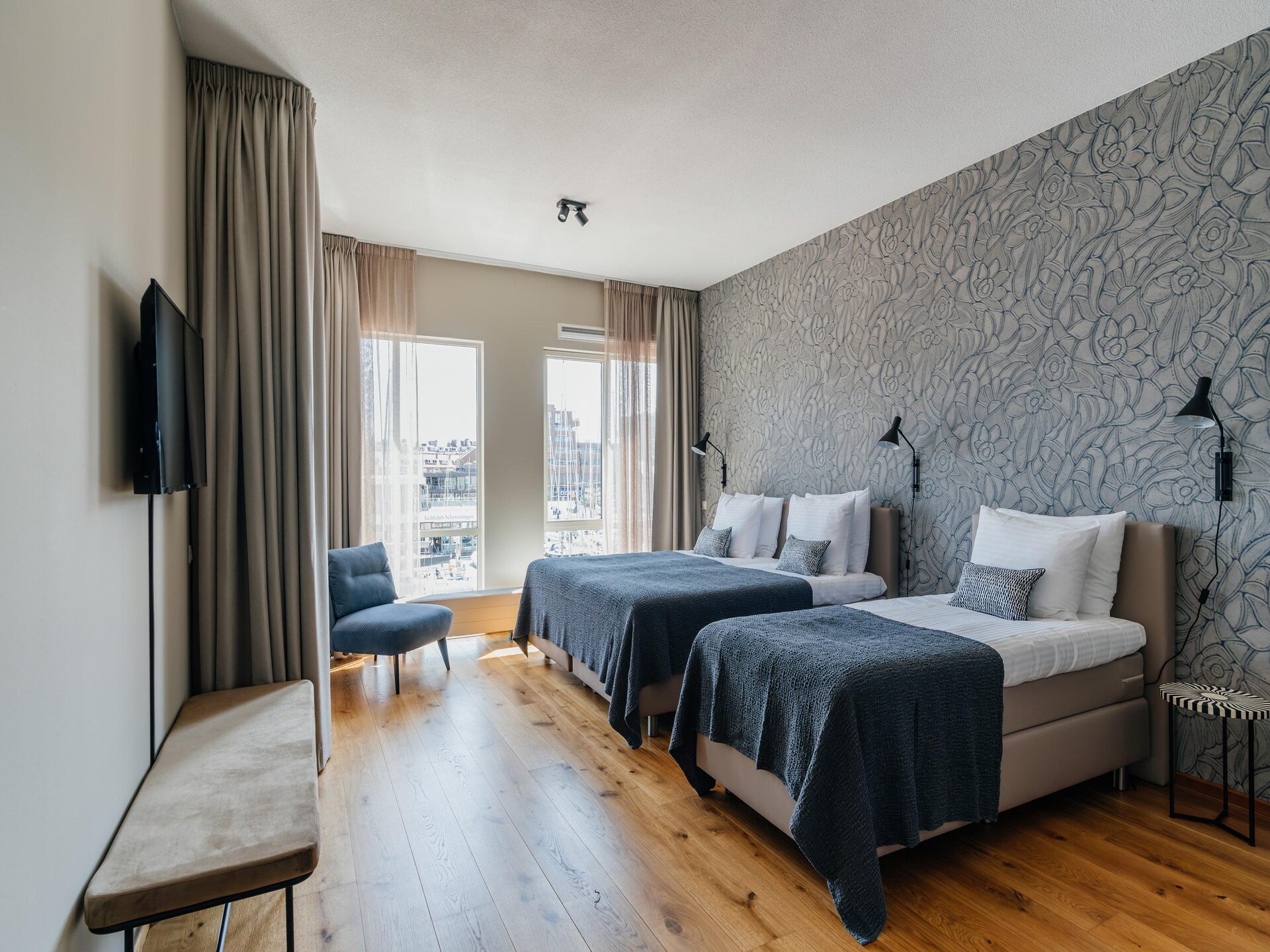 Modern appartement in Scheveningen, 900m van strand en haven - foto 21