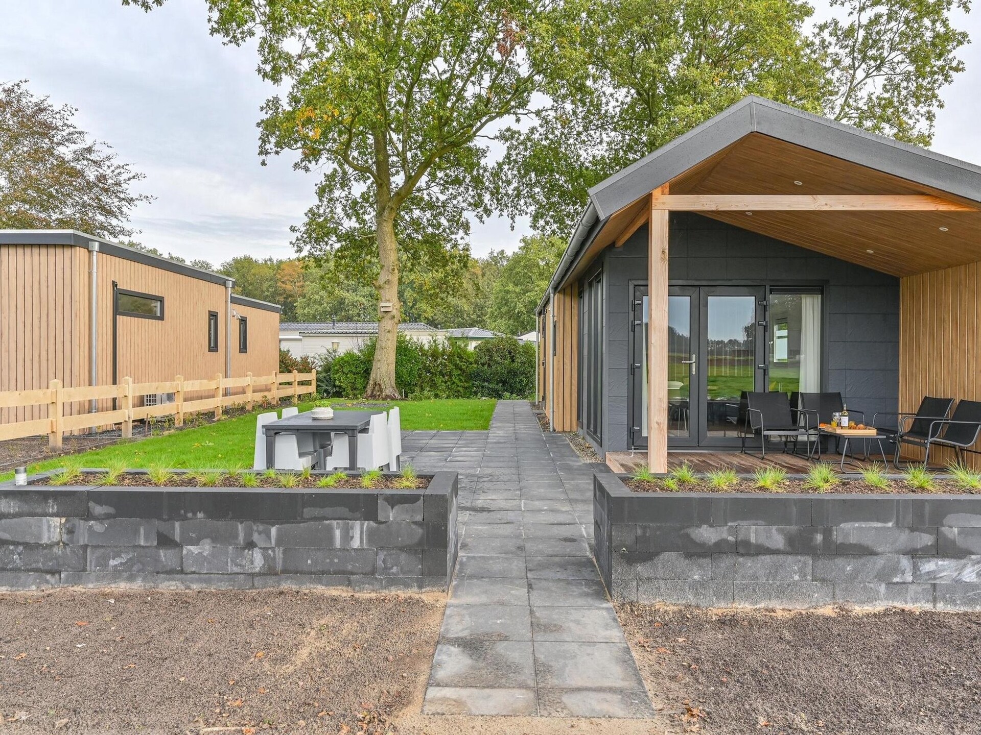 Modern chalet aan parkrand met vrij uitzicht in Hoogersmilde - foto 7