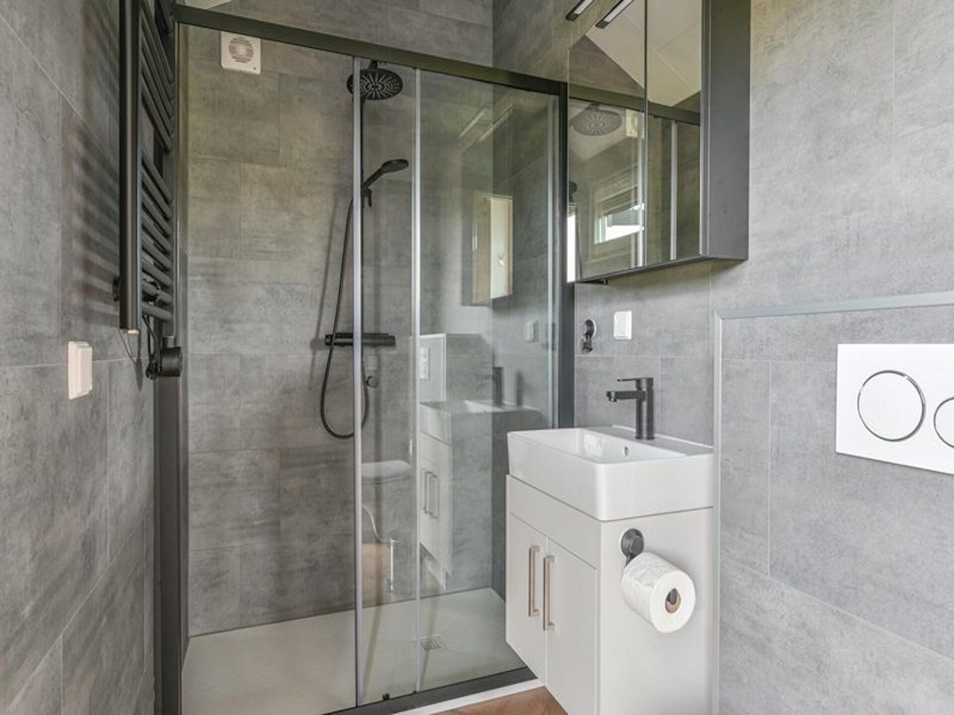 Modern chalet aan parkrand met vrij uitzicht in Hoogersmilde - foto 14
